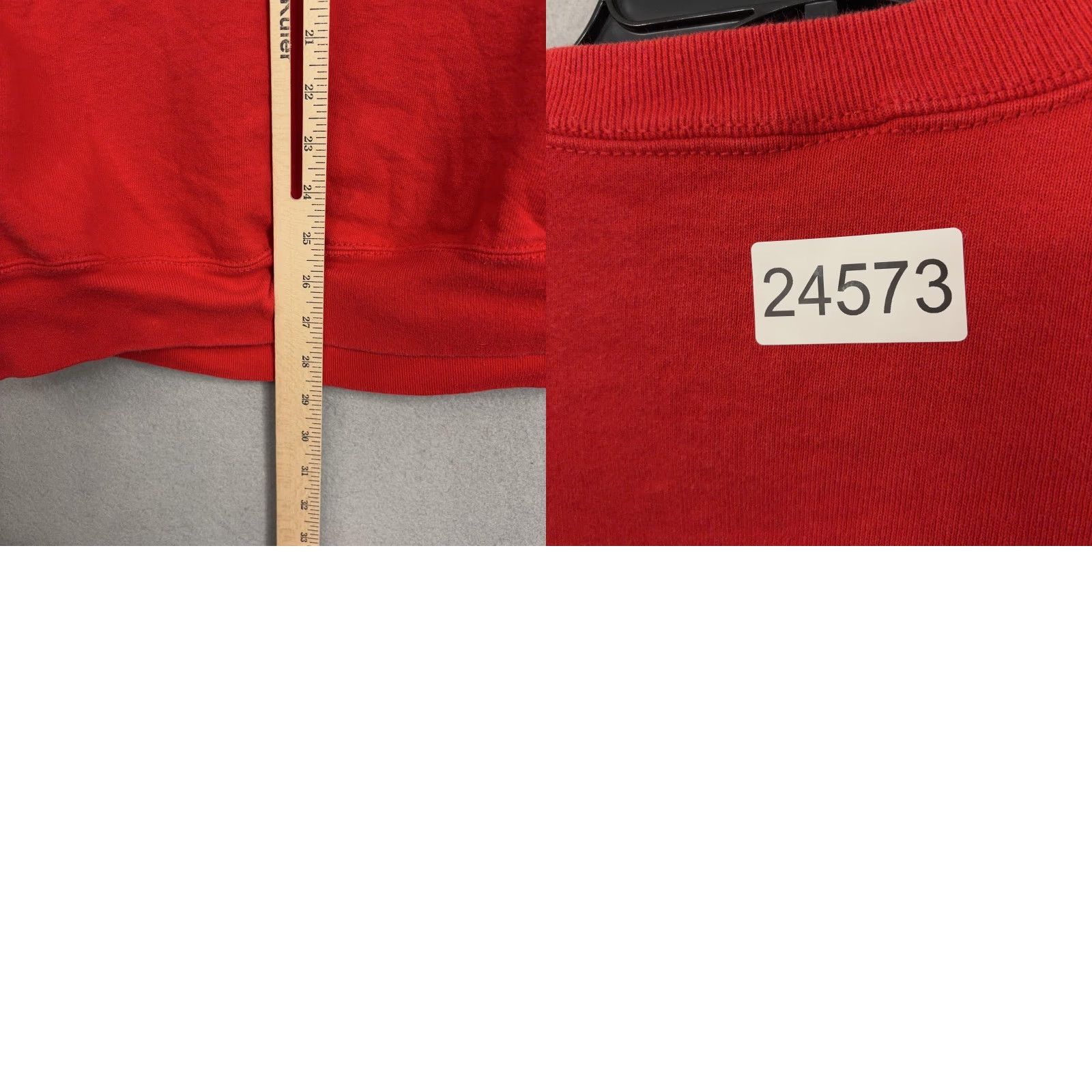 Fruit Of The Loom VINTAGE Fruit of the Loom Sweatshirt Mens XL Red Tigress Woods Graphic 90s Funny Sports Parody USA Size US XL / EU 56 / 4 - 9 Thumbnail