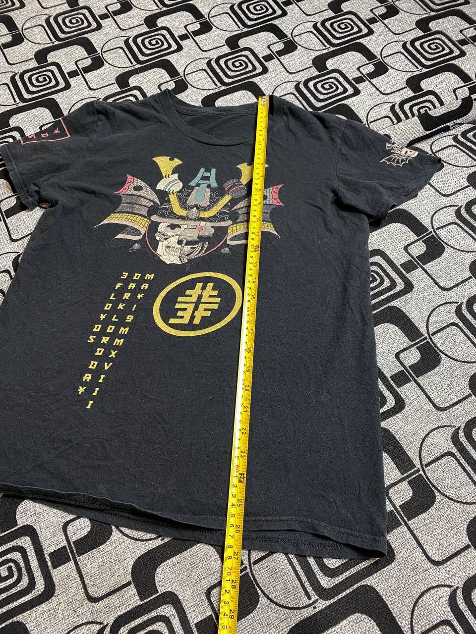 Affliction × Japanese Brand Y2K Affliction Style All Over Print T Shirt Tee Tapout Japan Size US S / EU 44-46 / 1 - 2 Thumbnail