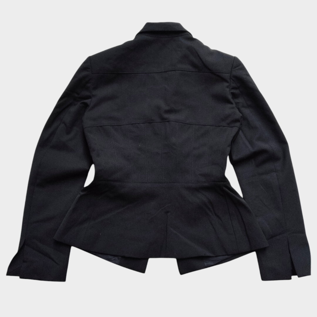 Ann Demeulemeester × Claude Montana Montana Blu by claude Montana double zip blazers Size M / US 6-8 / IT 42-44 - 2 Thumbnail
