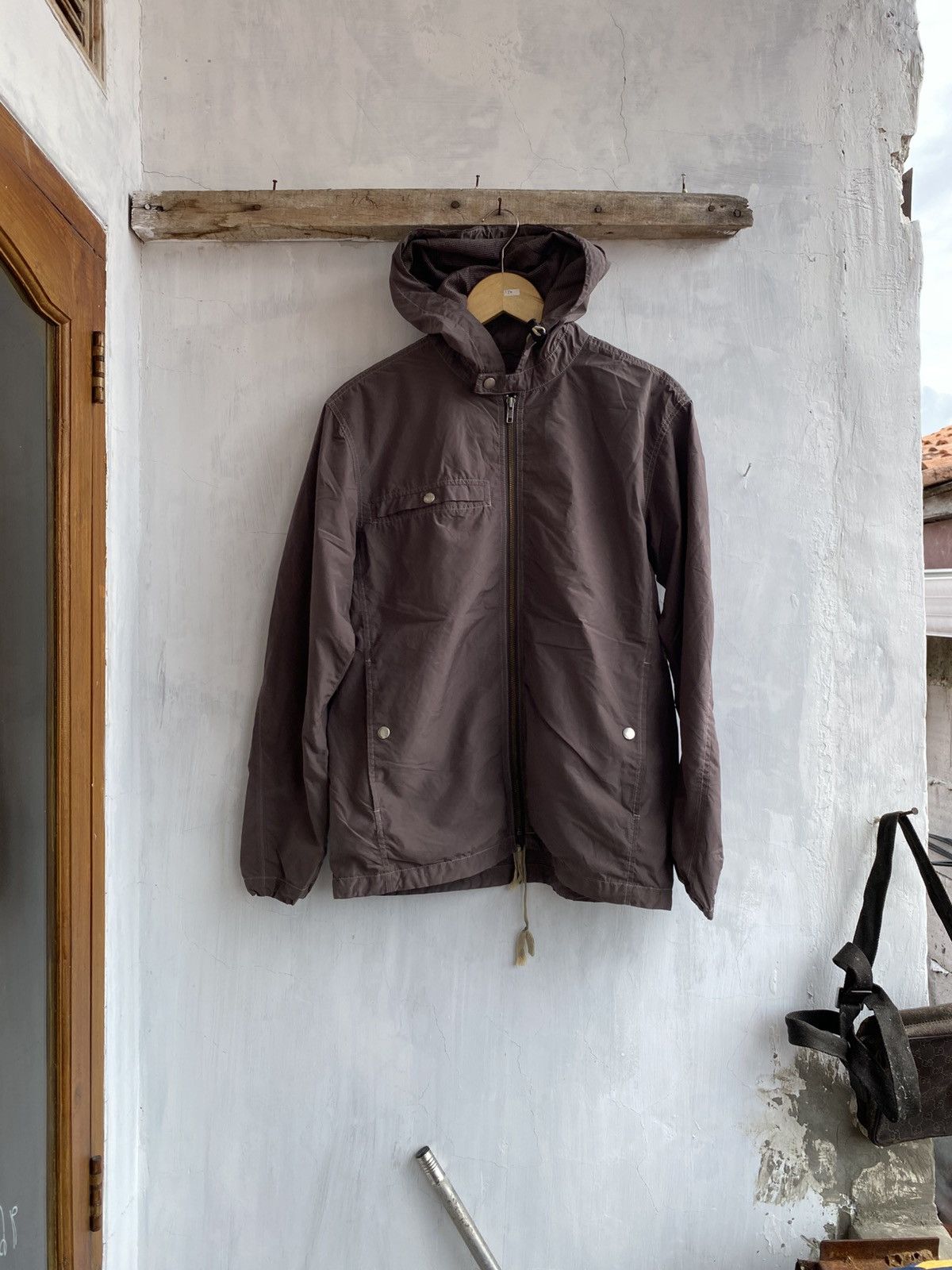 hooded jacket
