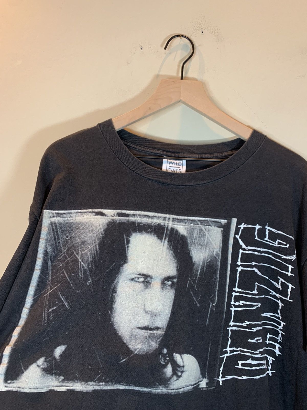 Band Tees × Vintage *RARE* Vintage Danzig Blackacidevil Tour Single Stitch Shirt Size US XL / EU 56 / 4 - 5 Thumbnail