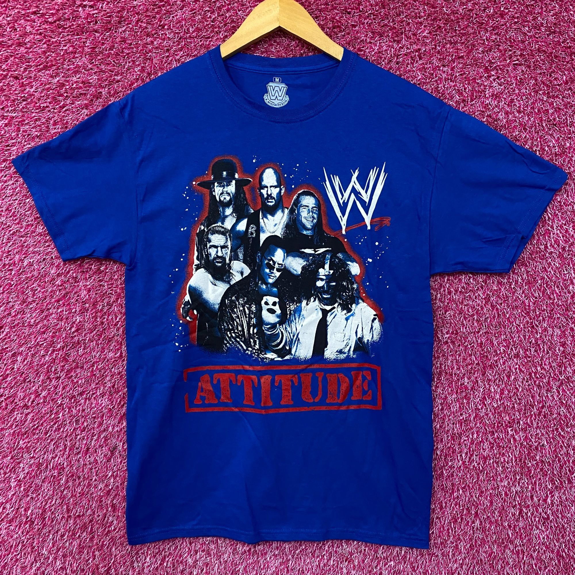 WWE WWE Attitude Era Graphic Design T-shirt Medium Size US M / EU 48-50 / 2 - 1 Thumbnail