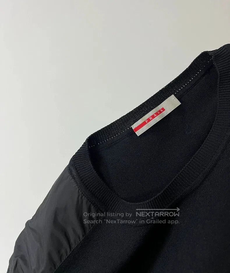 Prada Prada Men's Black Knit Sweater . Size US XL / EU 56 / 4 - 5 Thumbnail