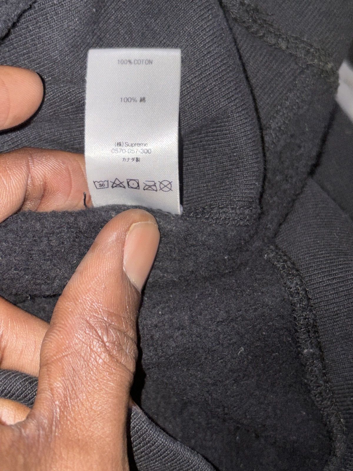 Supreme Supreme Snow logo Size US L / EU 52-54 / 3 - 7 Thumbnail