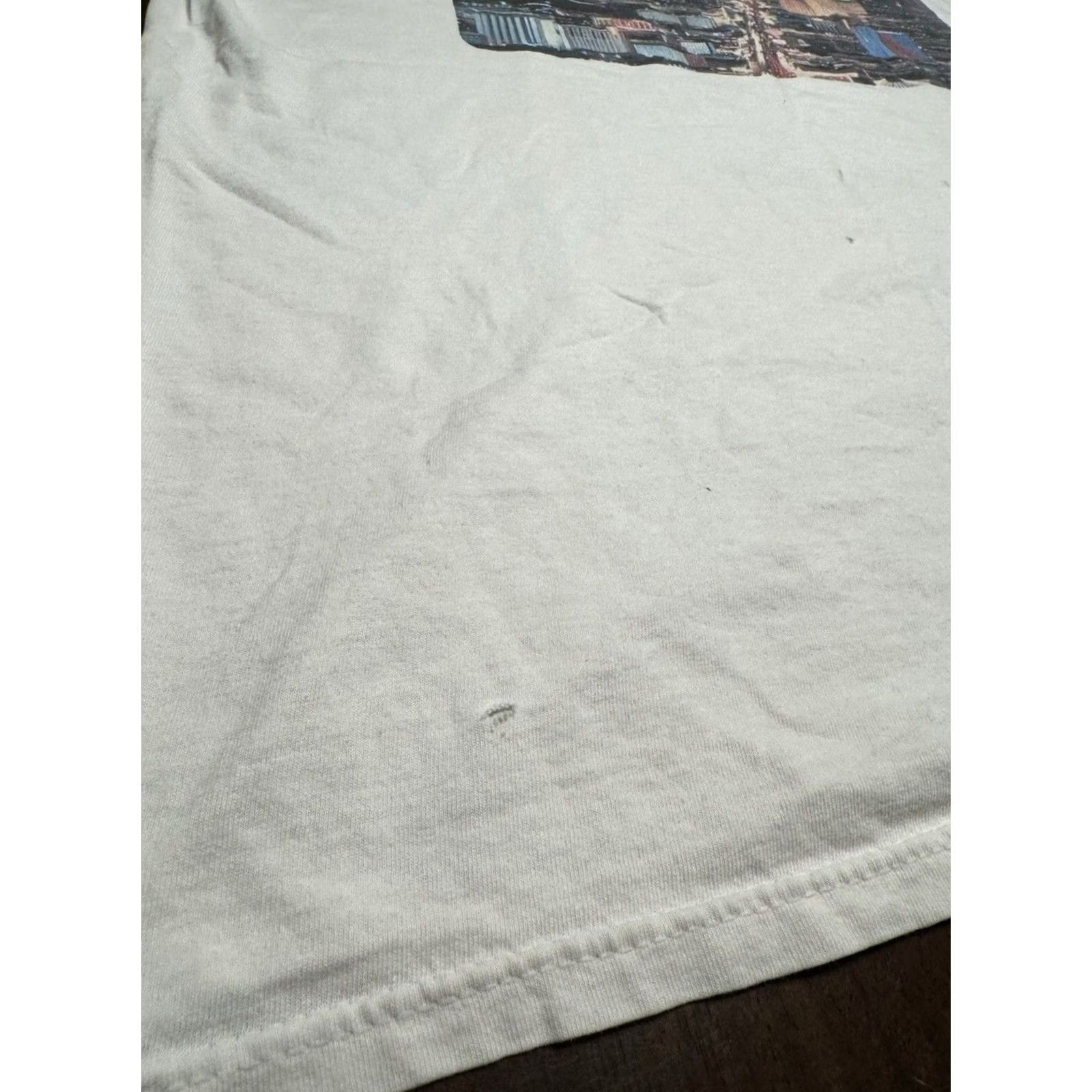 Delta VINTAGE Las Vegas Shirt Mens XL White Y2K Graphic Print Skyline “Visa Las Vegas” Size US XL / EU 56 / 4 - 6 Thumbnail