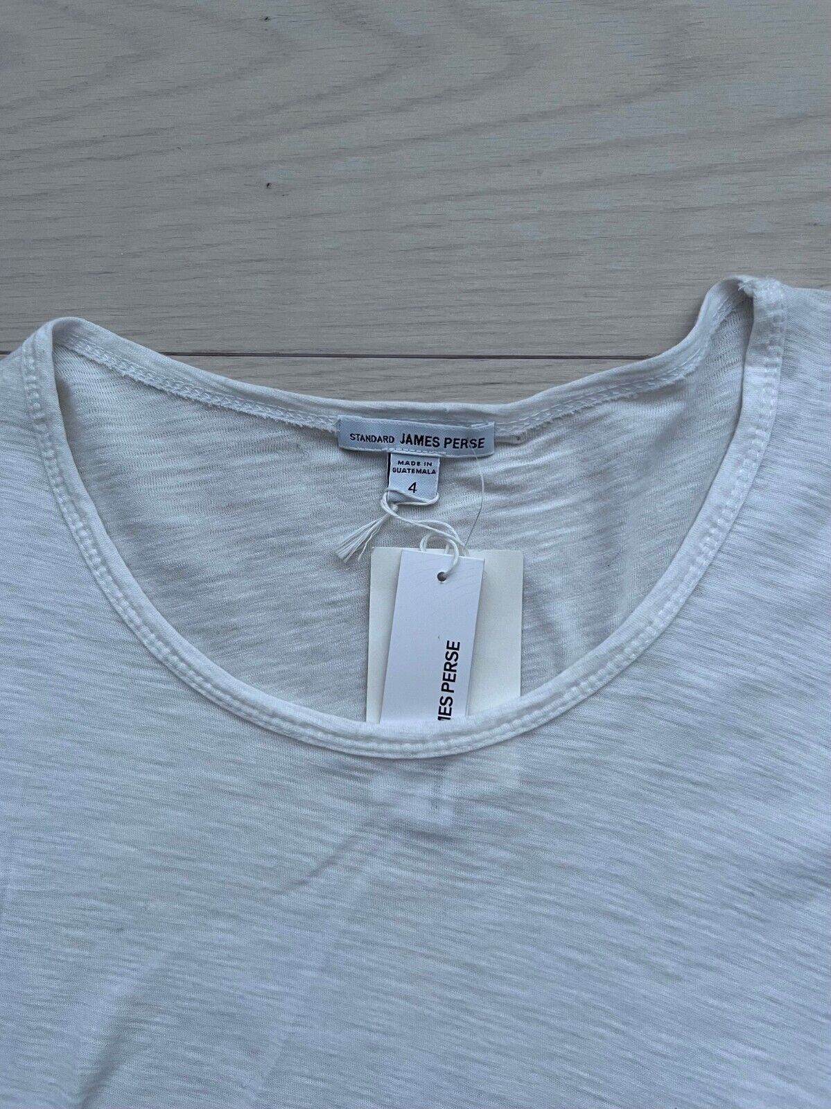 James Perse James Perse WSVH3180CU Long Sleeve Crewneck Top White ( 4 ) Size S / US 4 / IT 40 - 3 Thumbnail