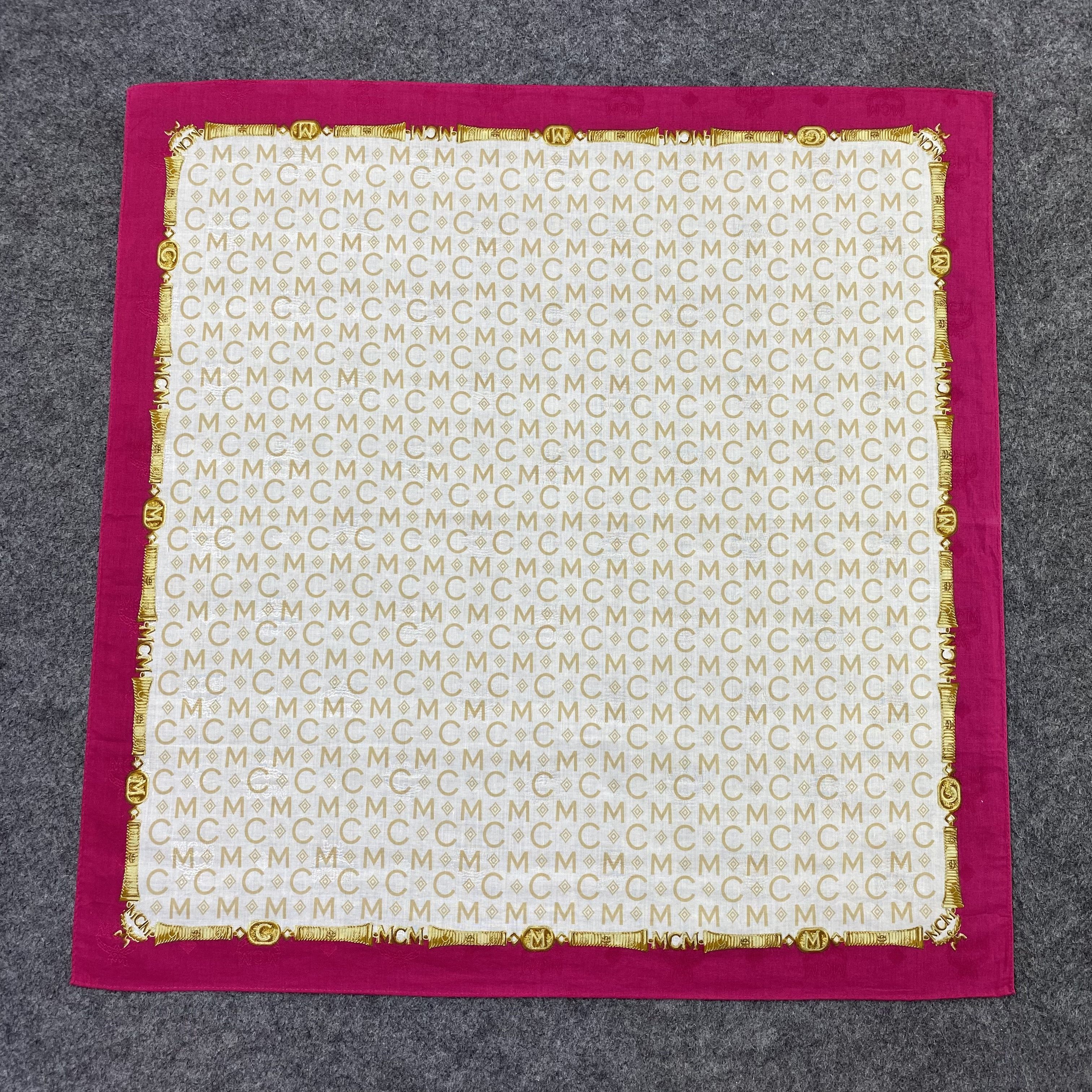 MCM MCM Handkerchief / Bandana / Neckerchief-B2180 Size ONE SIZE - 3 Thumbnail