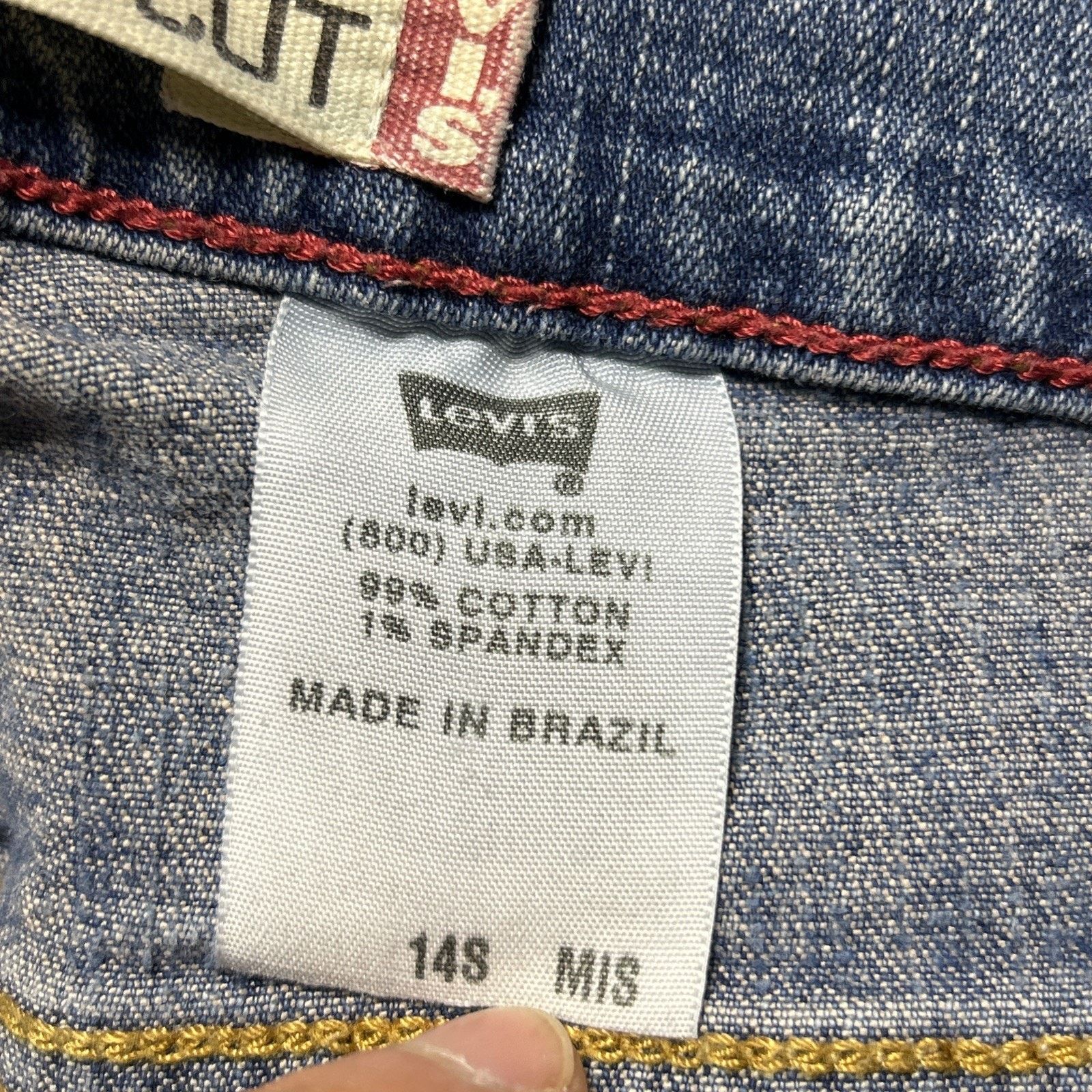 Levi's Levis Beyond Baggy Flare Jeans W's 14 34x30 Bootcut Hamiltom Size 36" / US 14 / IT 50 - 8 Thumbnail