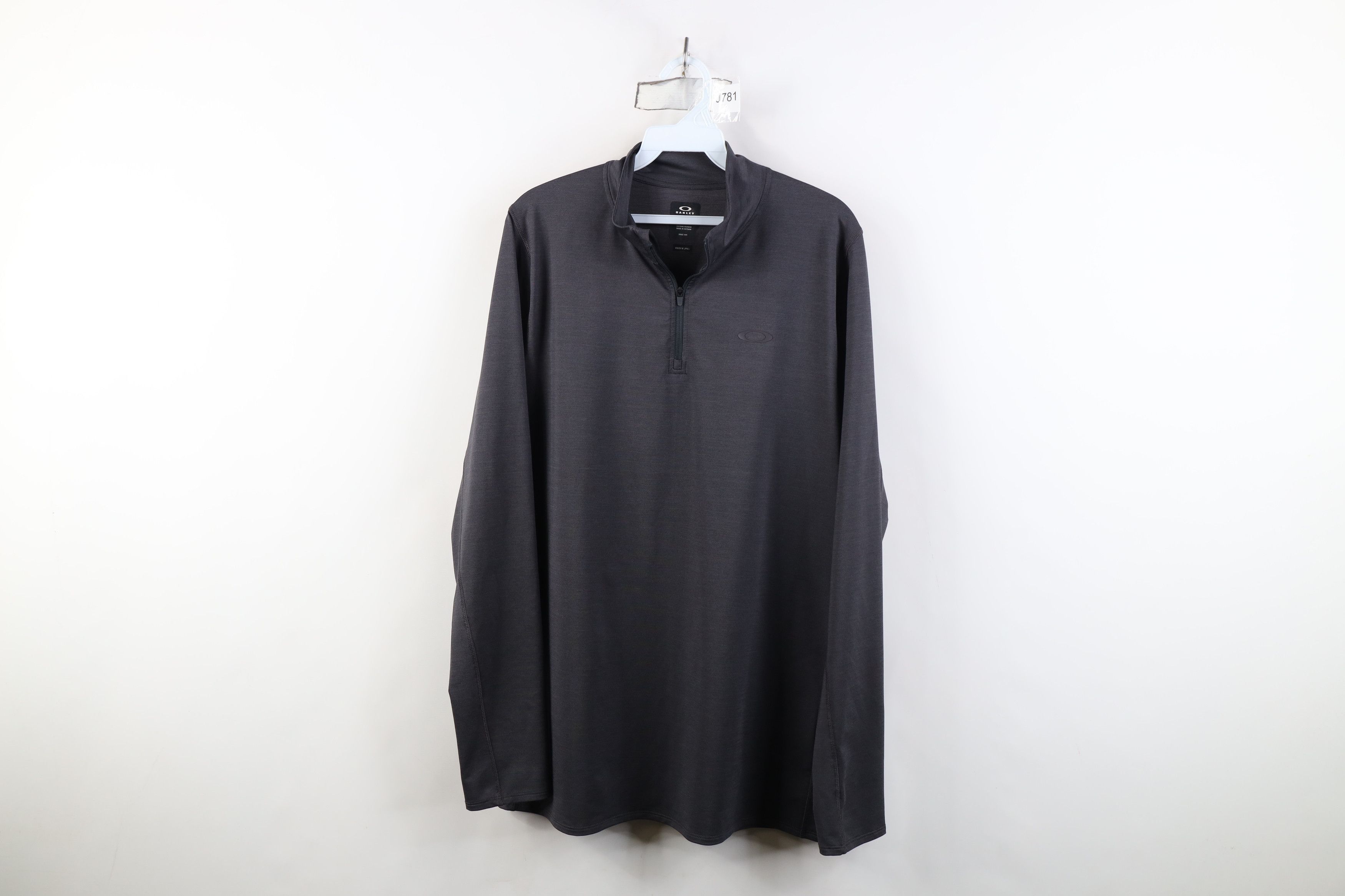 Oakley Vintage Y2K Oakley Lightweight Half Zip Pullover Jacket Top Size US M / EU 48-50 / 2 - 1 Thumbnail