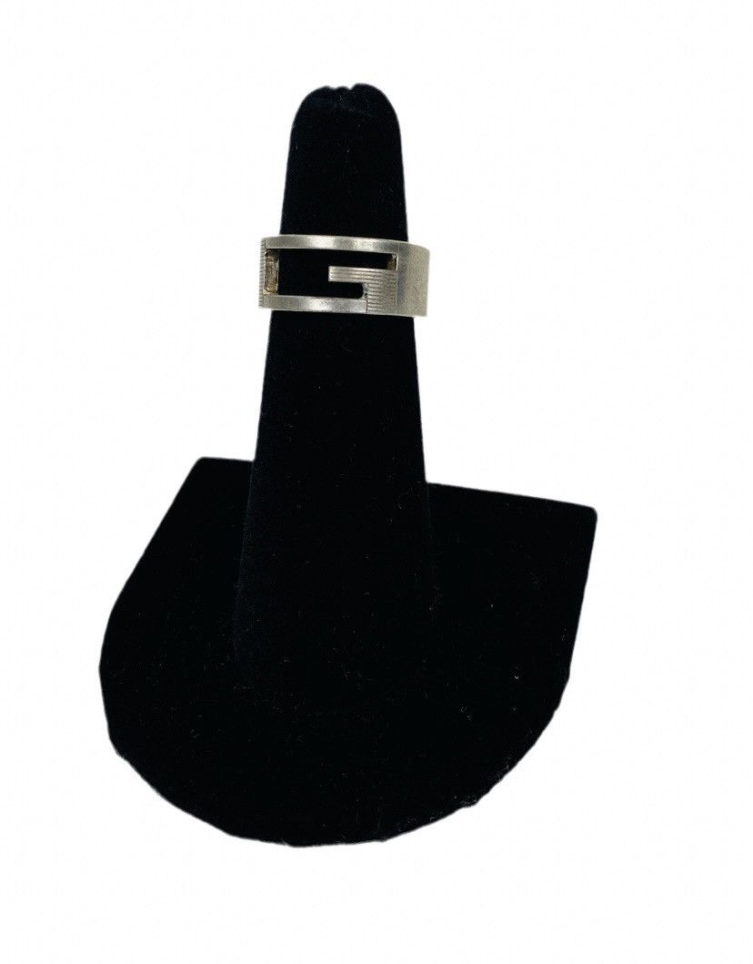 Gucci Gucci .925 Silver G Ring size IT 9 Size ONE SIZE - 2 Thumbnail