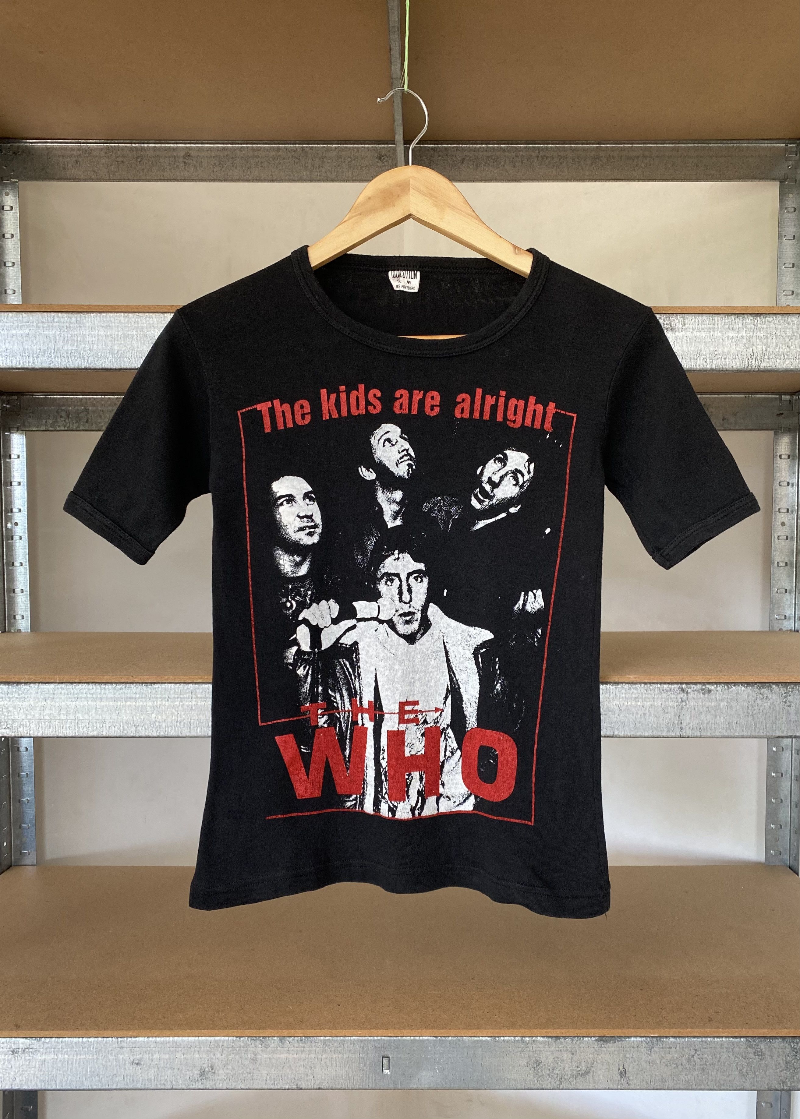 Band Tees Vintage 90s The Who The kids Are Alright Rock Band T-shirt Size M / US 6-8 / IT 42-44 - 1 Thumbnail