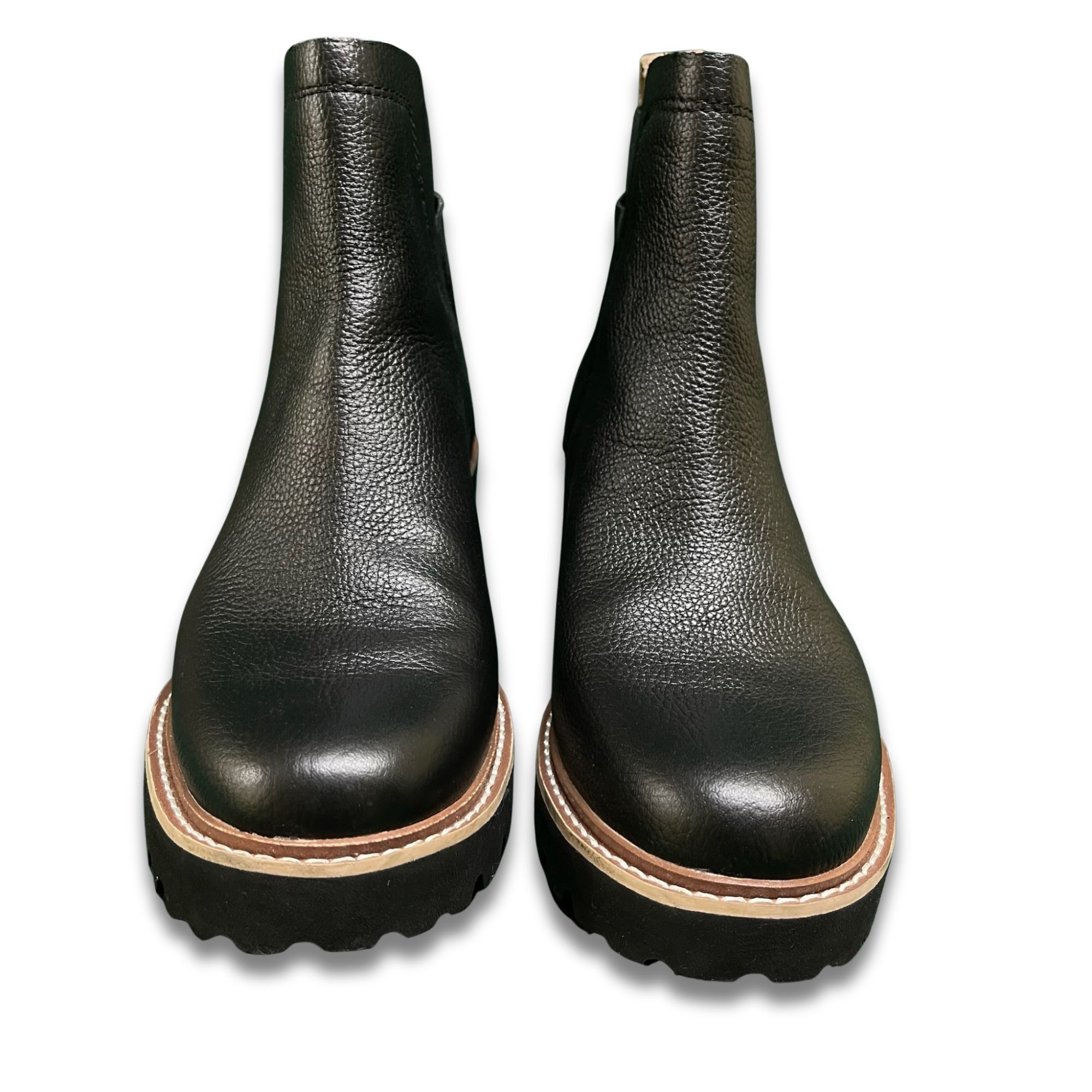 Dolce Vita DOLCE VITA Huey H2O Waterproof Black Leather Ankle Boots Siz Size US 9 / IT 39 - 2 Thumbnail