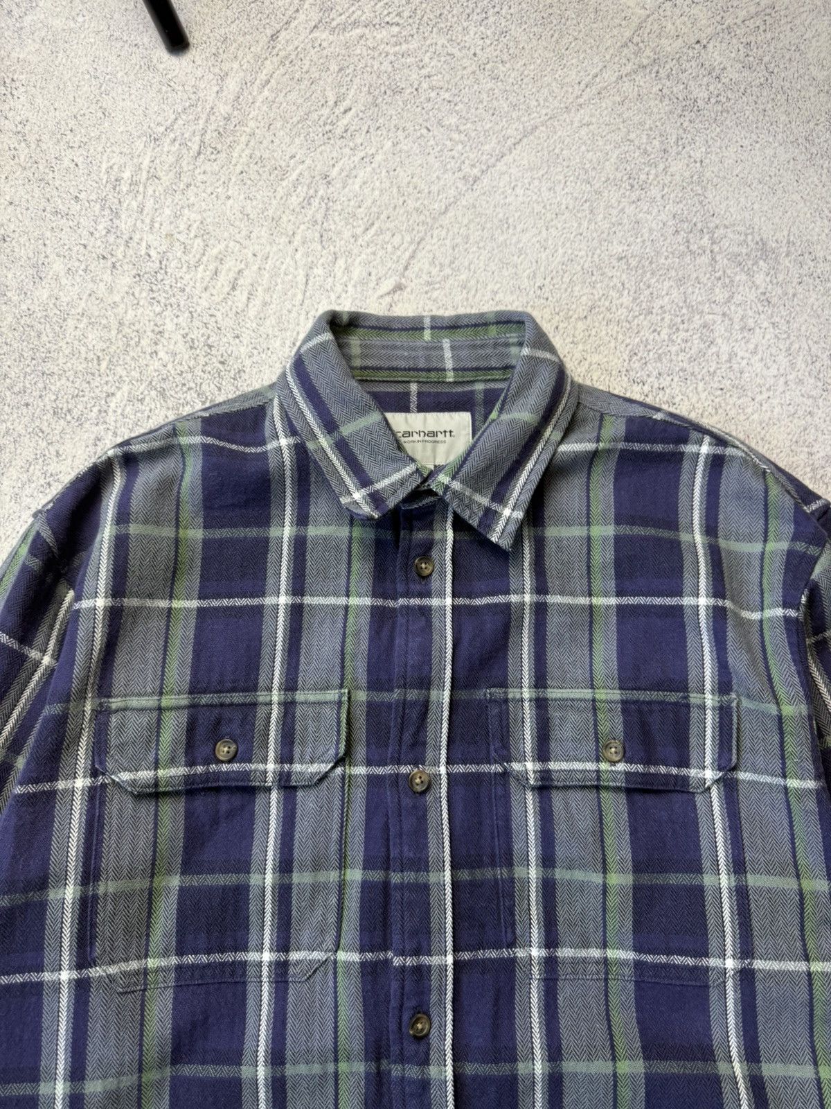Carhartt Vintage Carhartt Flannel Jacket USA Y2K Size US L / EU 52-54 / 3 - 10 Thumbnail
