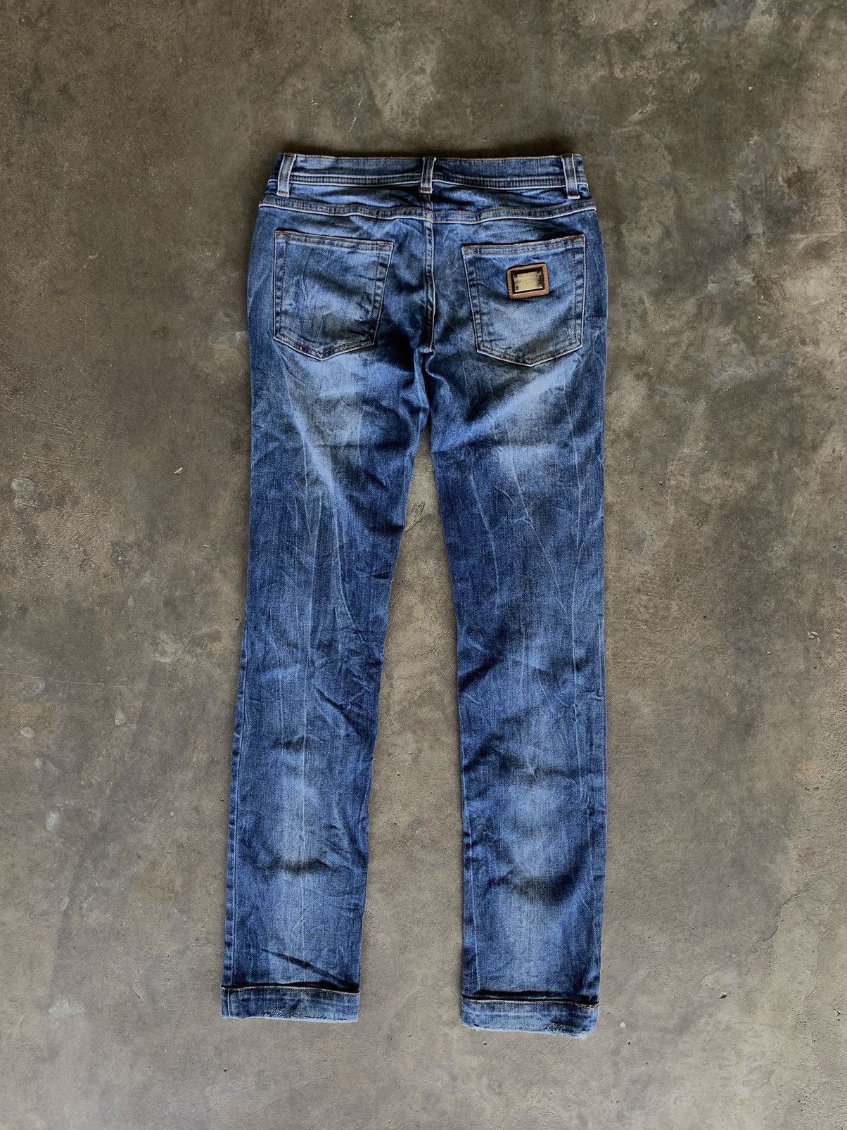 Dolce & Gabbana DOLCE GABBANA DENIM PANTS Size 27" / US 4 / IT 40 - 3 Thumbnail