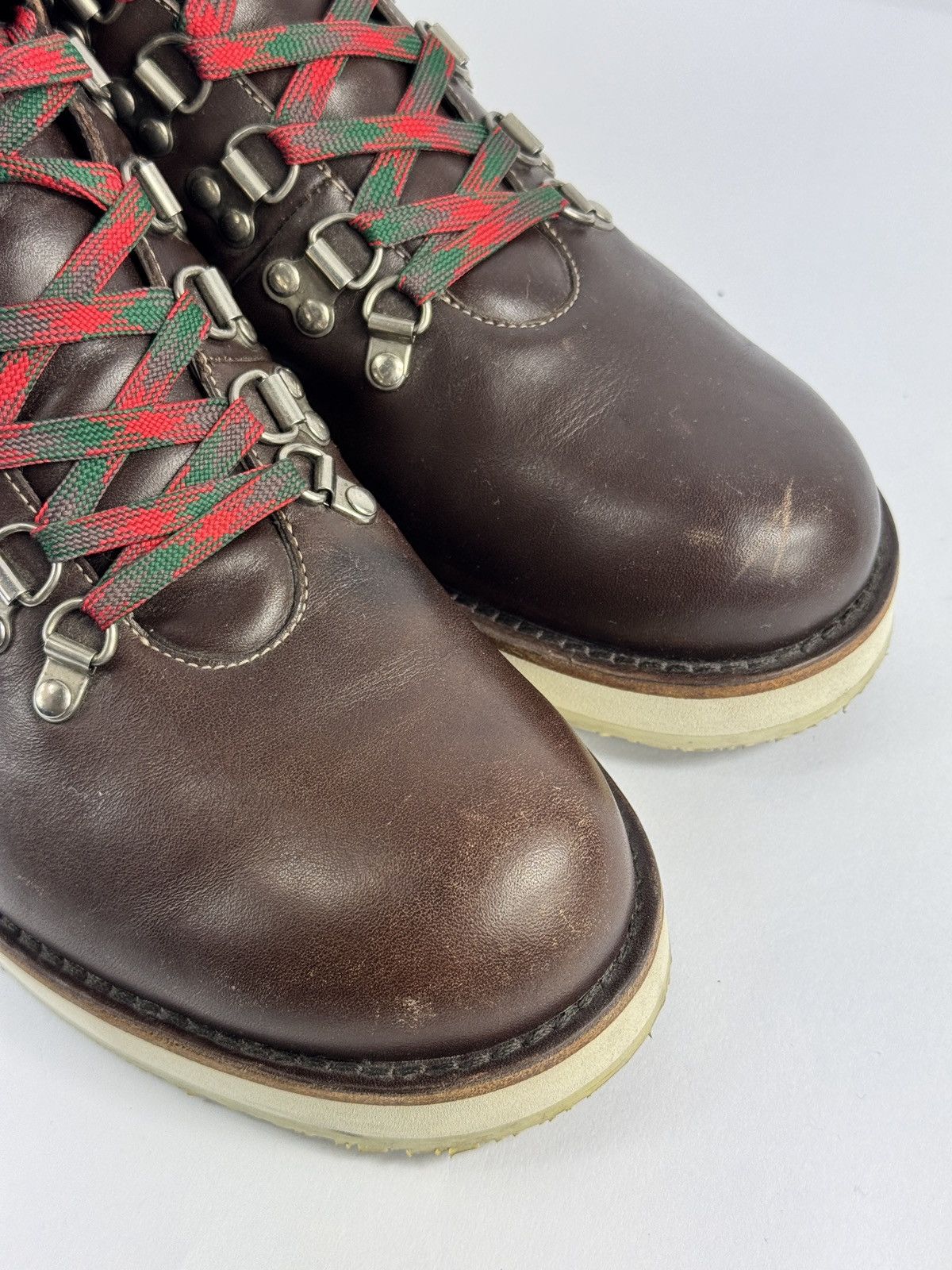 Gucci GUCCI LEATHER HIKING BOOTS Size US 9.5 / EU 42-43 - 10 Thumbnail