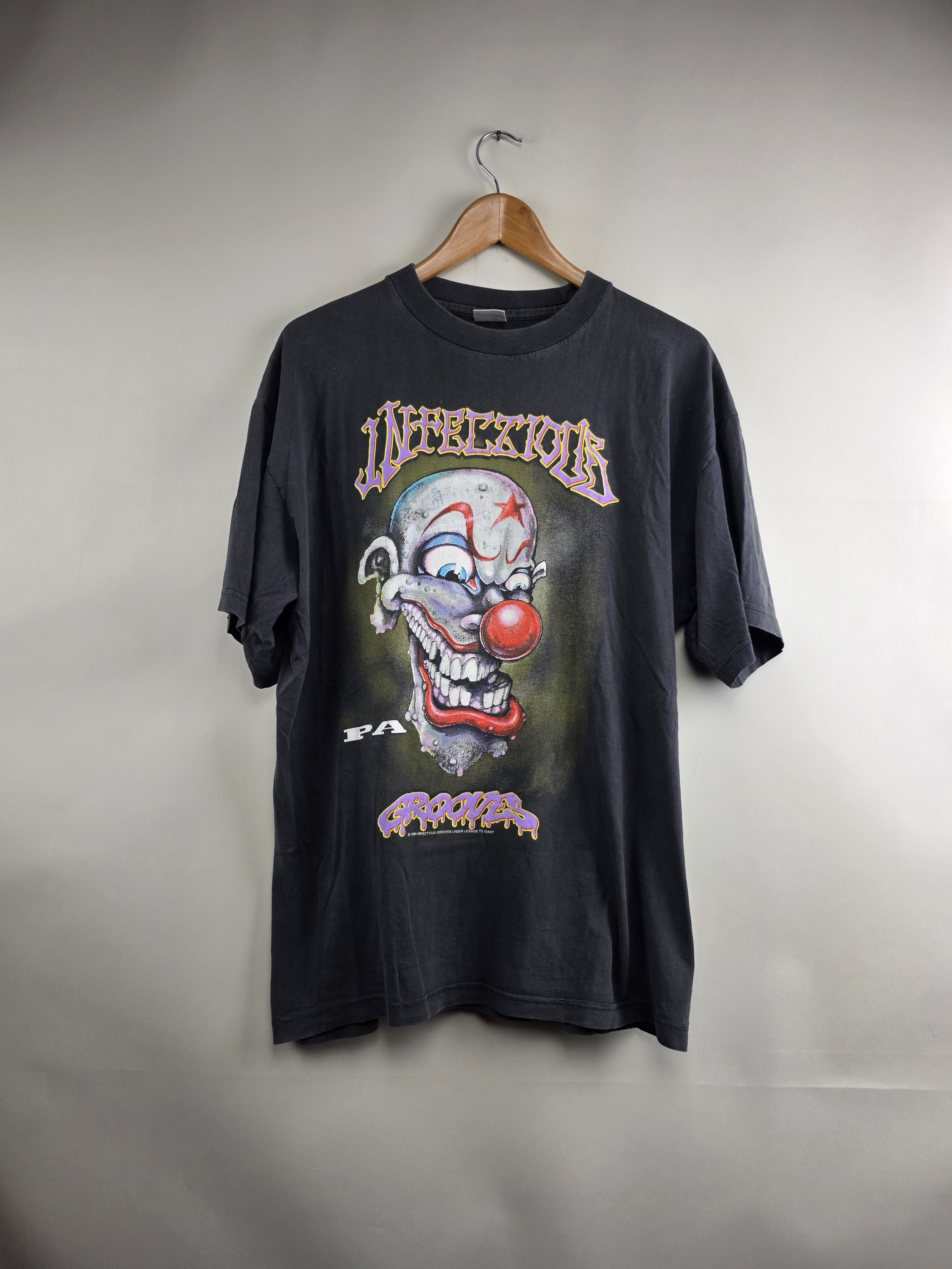 Band Tees × Vintage 1994 Infectious Grooves Clown XL 23" 29.5" Size US XL / EU 56 / 4 - 1 Thumbnail
