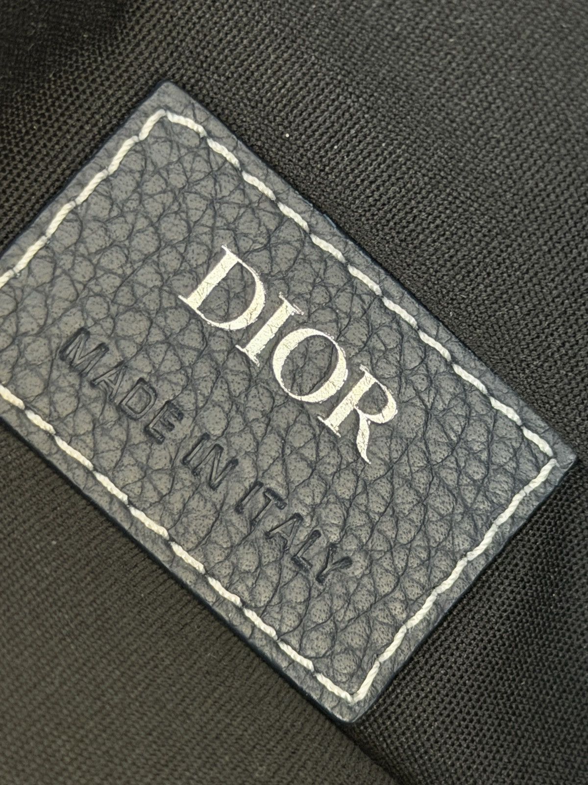Dior Dior Men Navy Leather Saddle Crossbody Bag Size ONE SIZE - 5 Thumbnail
