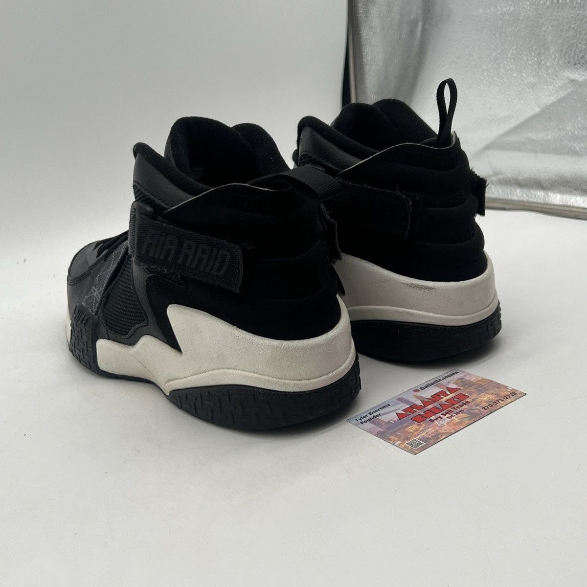 Nike Air raid black flint grey Size US 10.5 / EU 43-44 - 8 Thumbnail