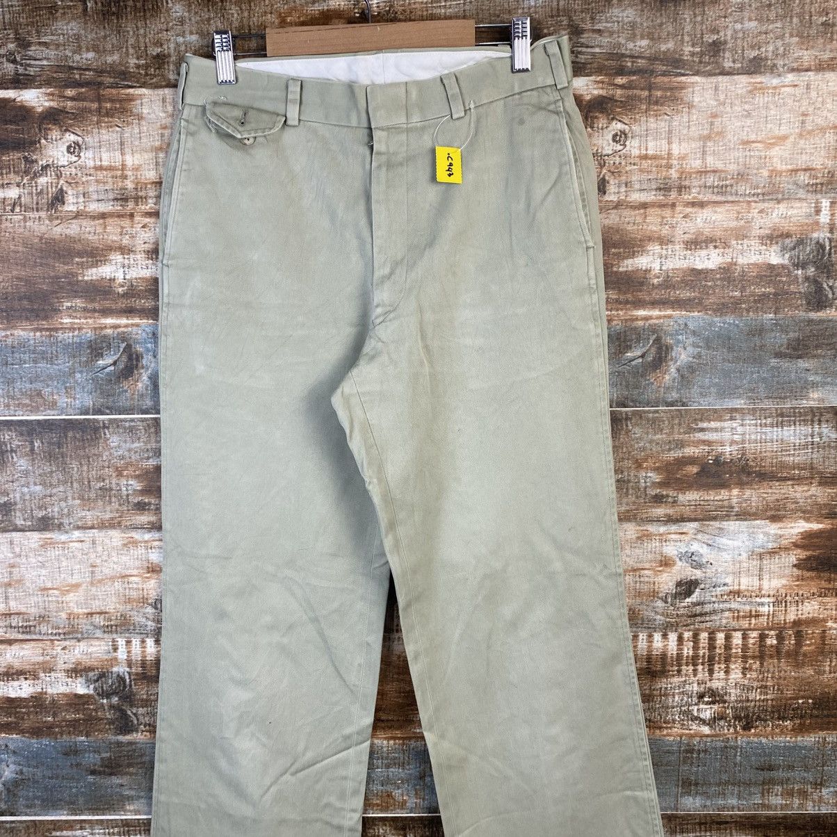 SHIPS DL Ships Green Casual cargo Pants #C943 Size US 29 - 2 Thumbnail