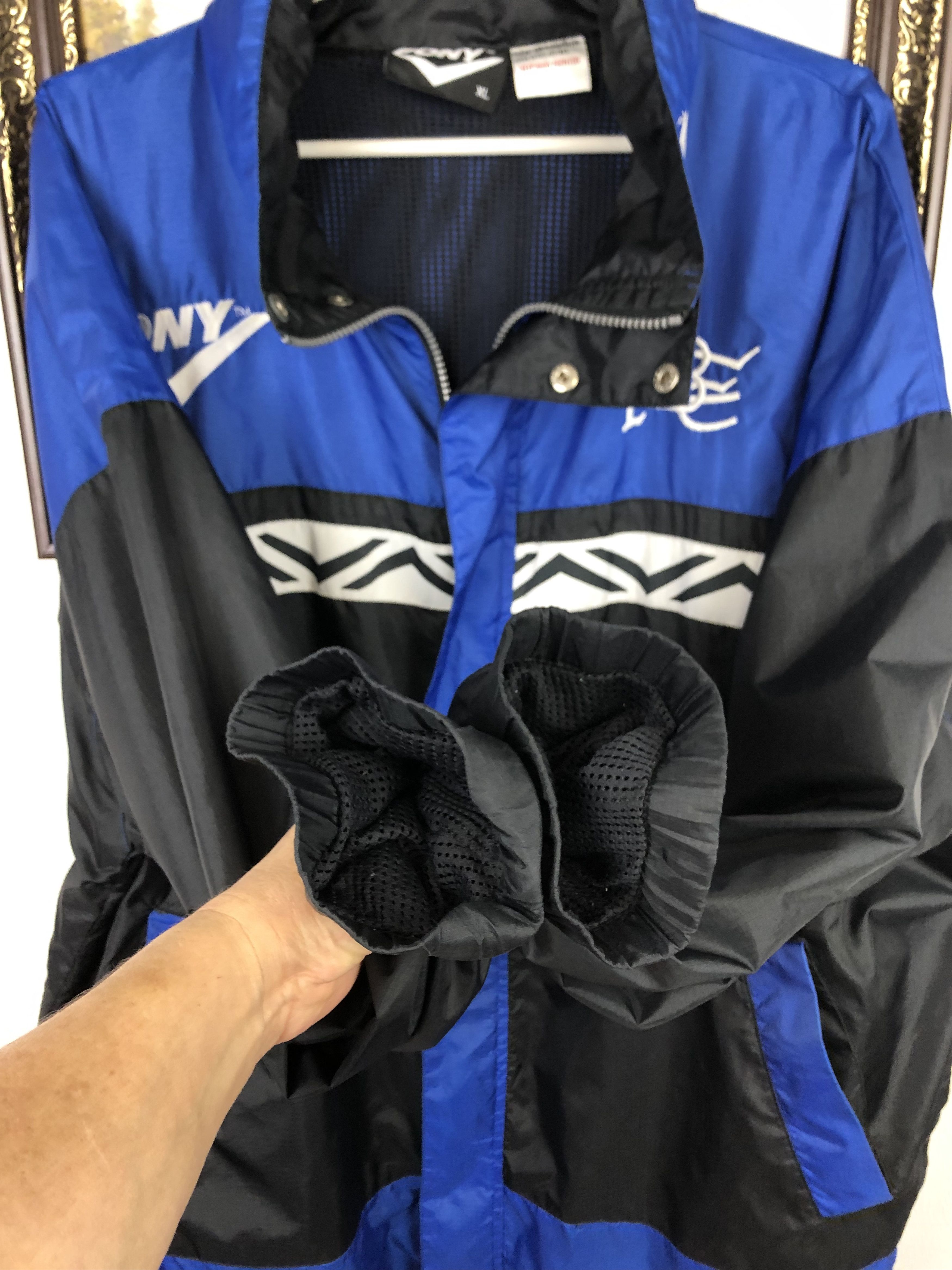 PONY Vintage Birmingham Football Jacket Soccer Windbreaker Track Size US XL / EU 56 / 4 - 3 Thumbnail