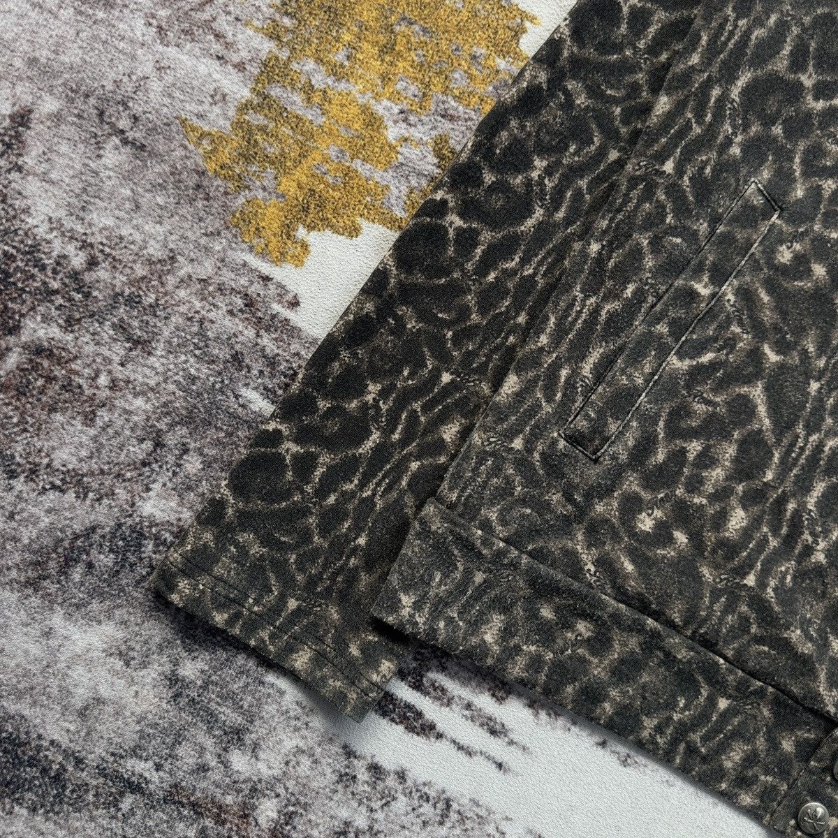 Roen ROEN FULLPRINT LEAPORD DESIGNER SKULL ZIPPER VERY RARE Y2K Size US L / EU 52-54 / 3 - 5 Thumbnail