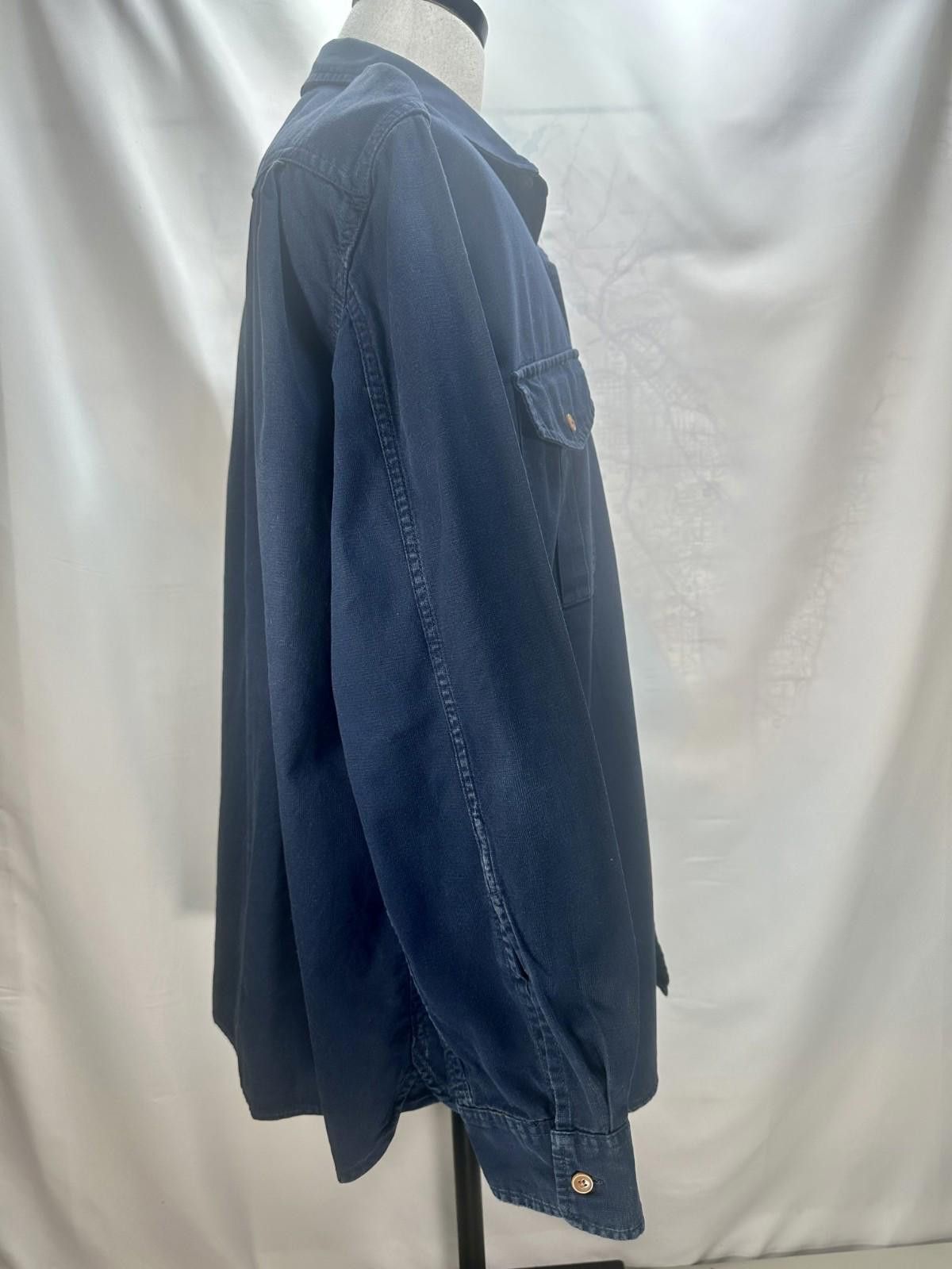 St. Johns Bay St. John's Bay Classic Fit Cotton Button Down Blue Men's XL Size US XL / EU 56 / 4 - 4 Thumbnail