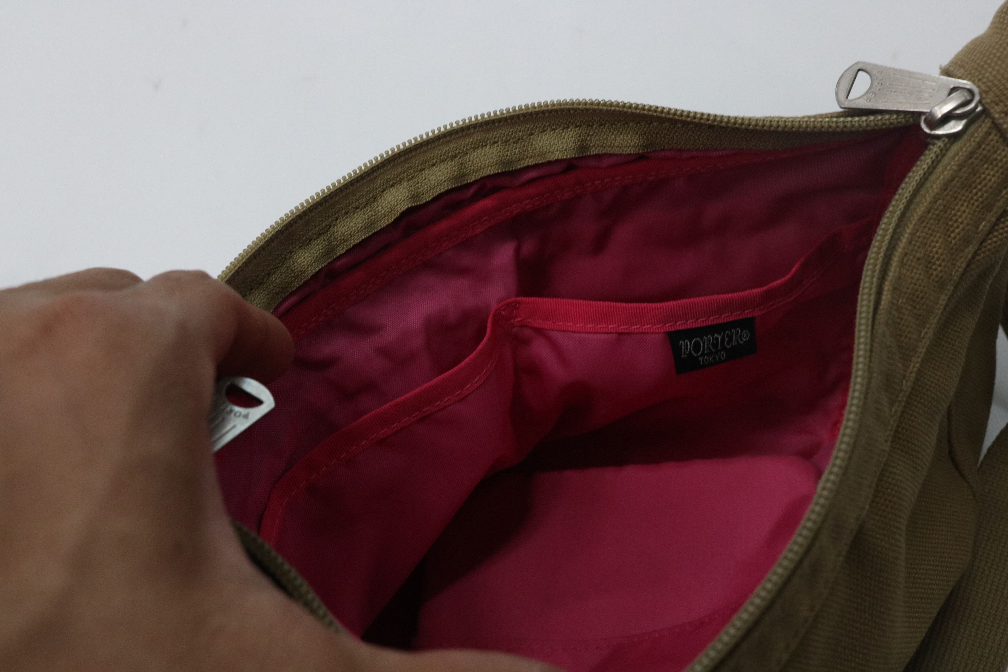Porter PORTER Beige Crossbody Bag Size ONE SIZE - 9 Thumbnail