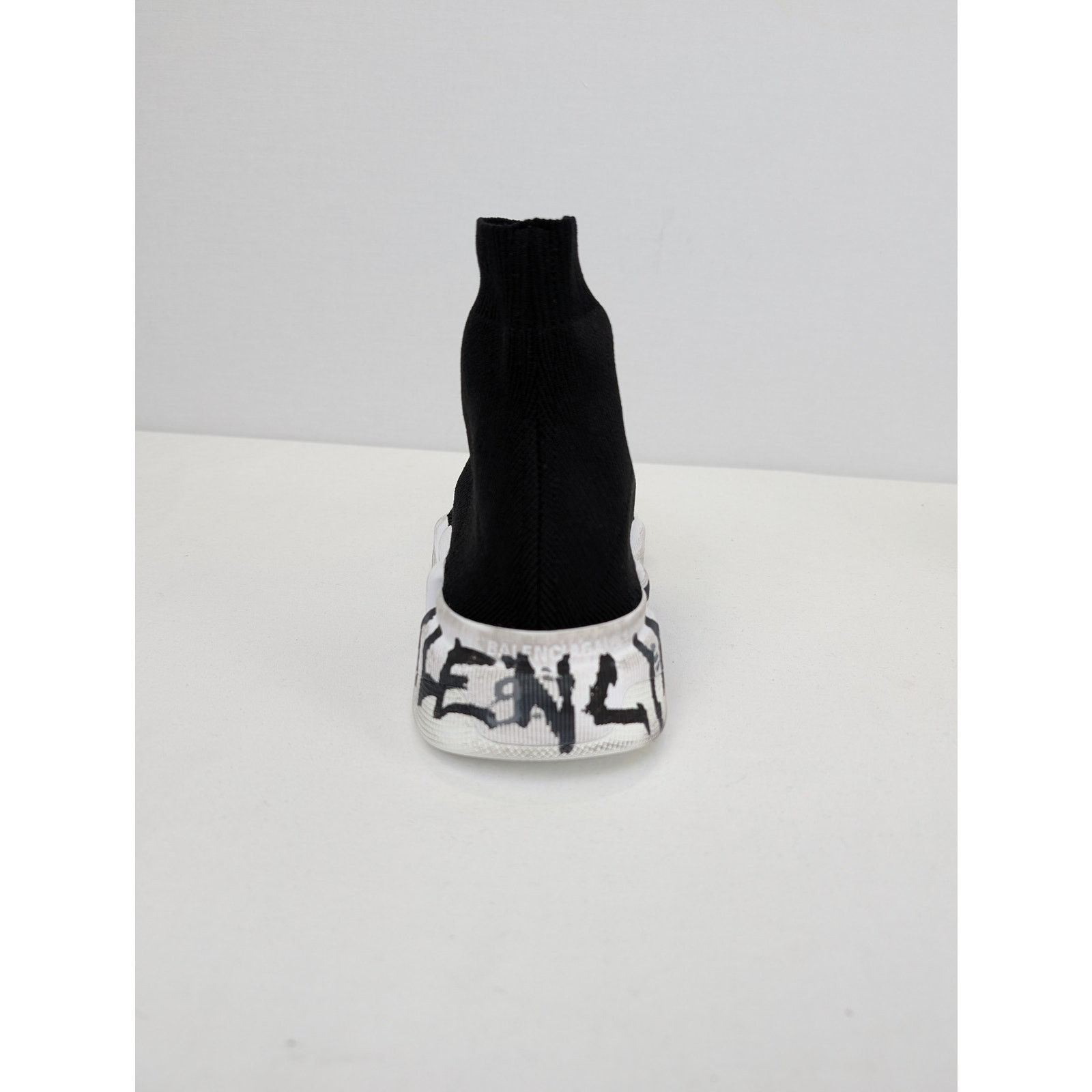 Balenciaga o1rshd1 Q:2 / Rec Knit Graffiti Speed 2.0 Lt Sneakers Size US 11 / EU 44 - 13 Thumbnail
