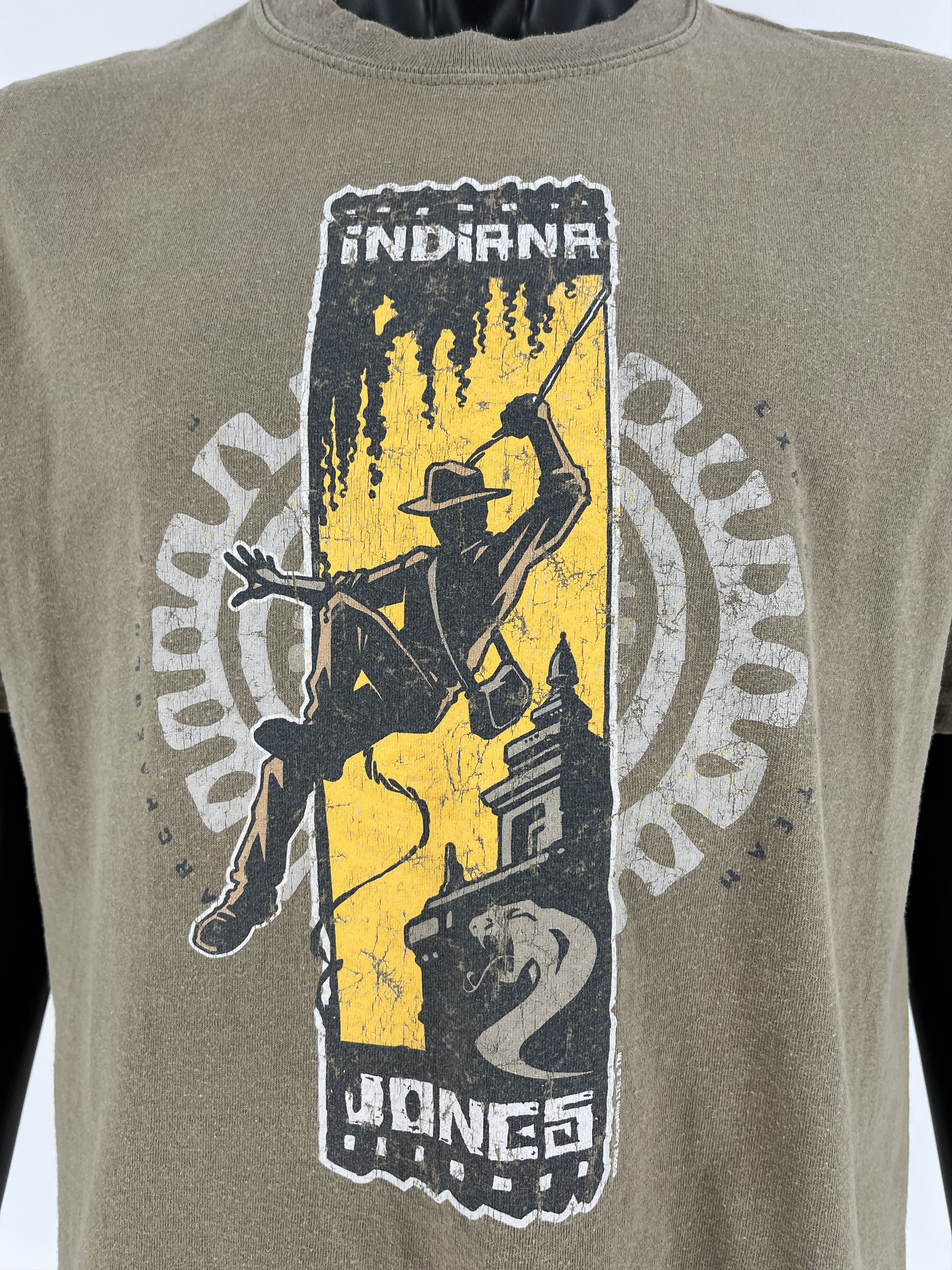 Vintage T-shirt Vintage Y2K 2002 Indiana Jones Size US XL / EU 56 / 4 - 6 Thumbnail