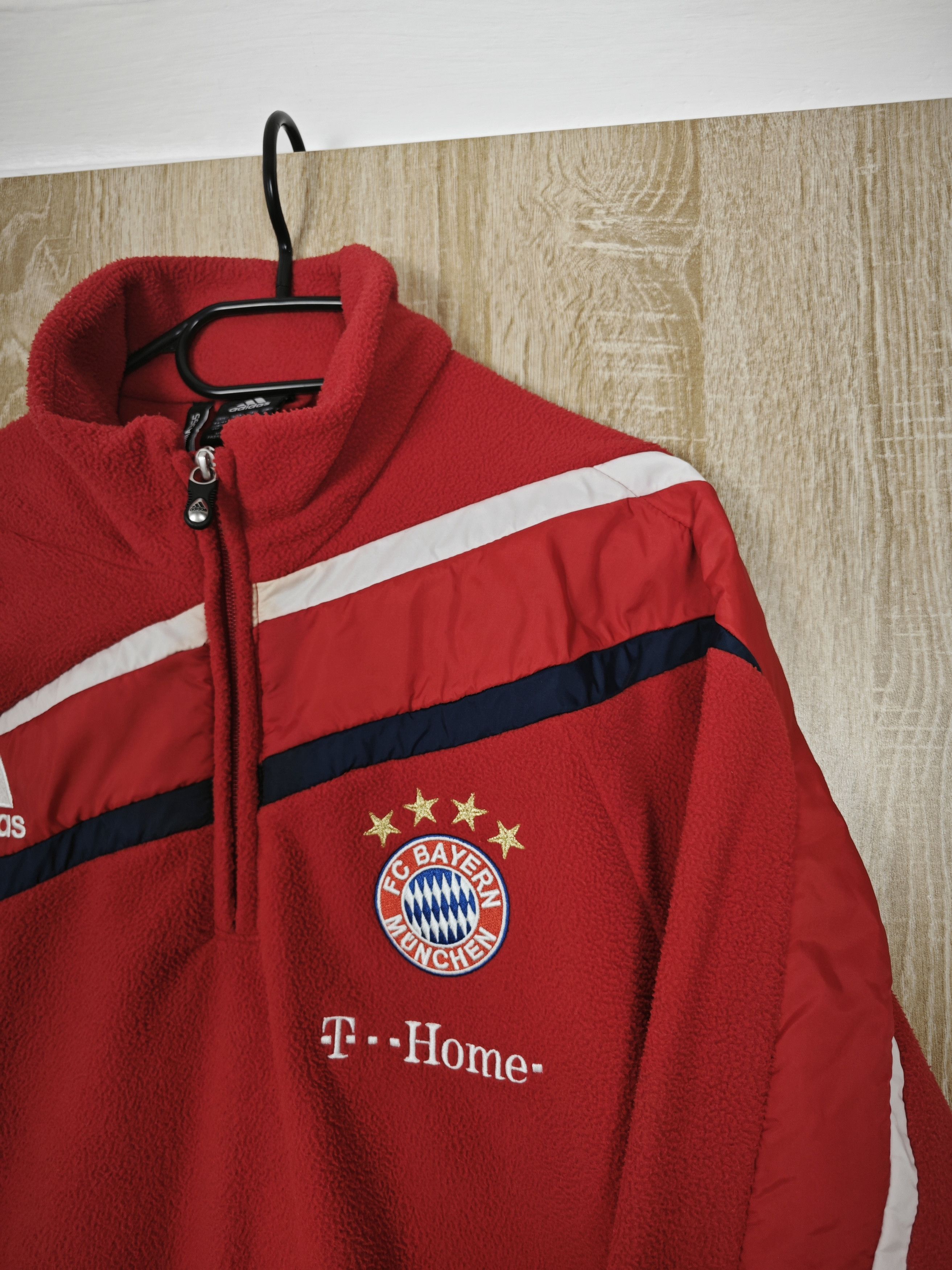 Adidas Adidas Bayern Munchen vintage fleece jacket Size US L / EU 52-54 / 3 - 2 Thumbnail