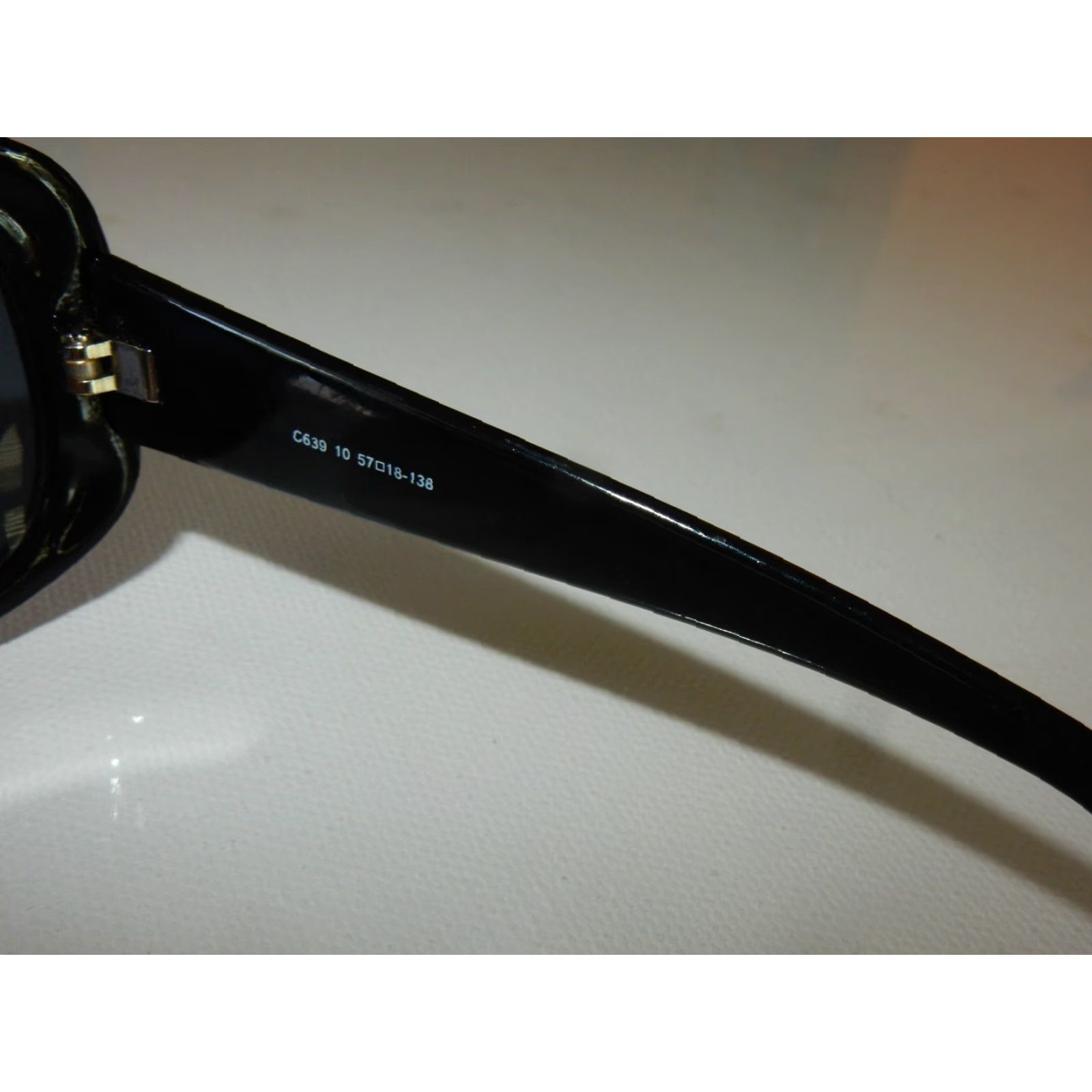 Cole Haan VINTAGE Cole Haan Sunglasses Women 57mm Black Small Scratched Frame Size ONE SIZE - 5 Thumbnail