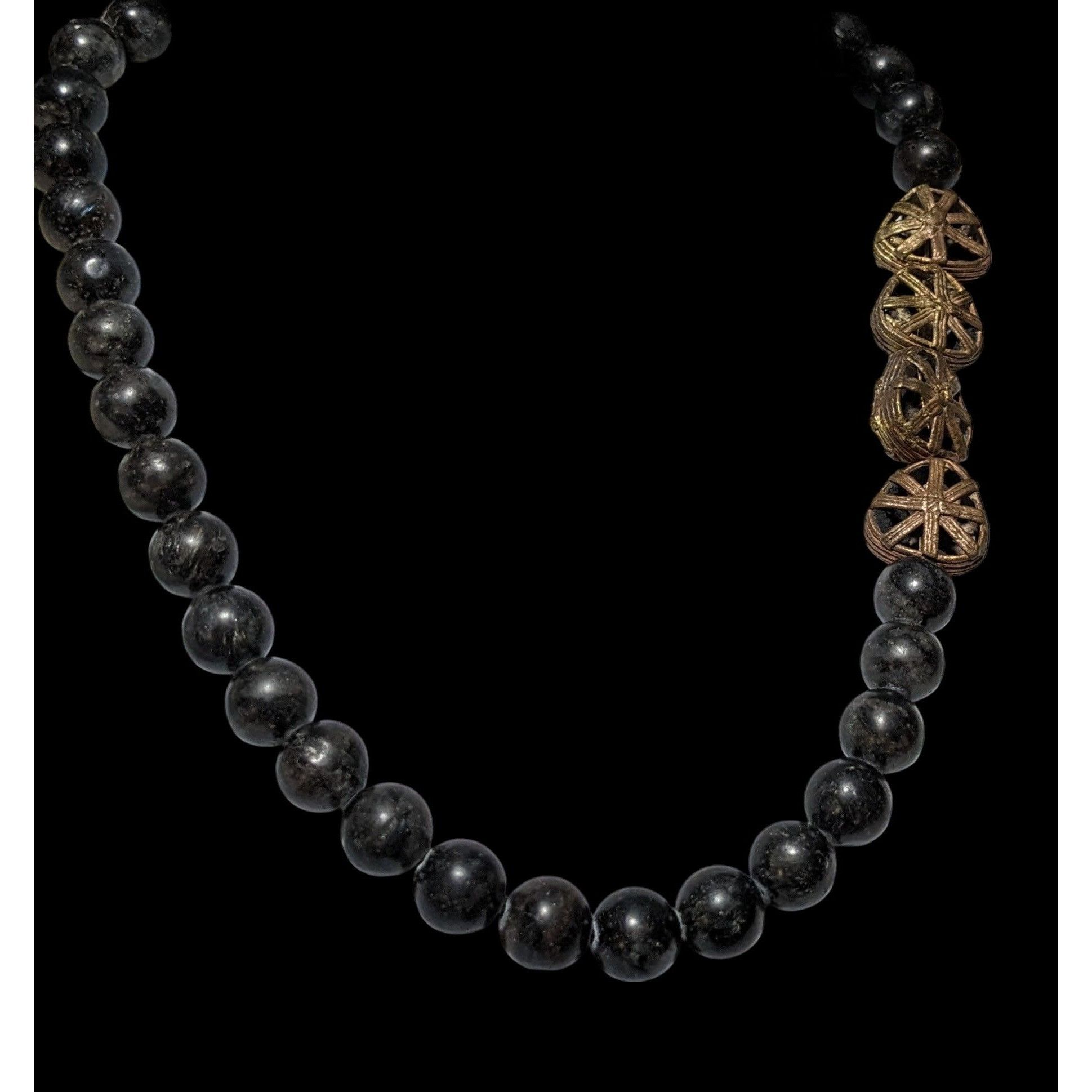 Other Vintage Carved Stone Beaded Bohemian Necklace Size ONE SIZE - 3 Thumbnail
