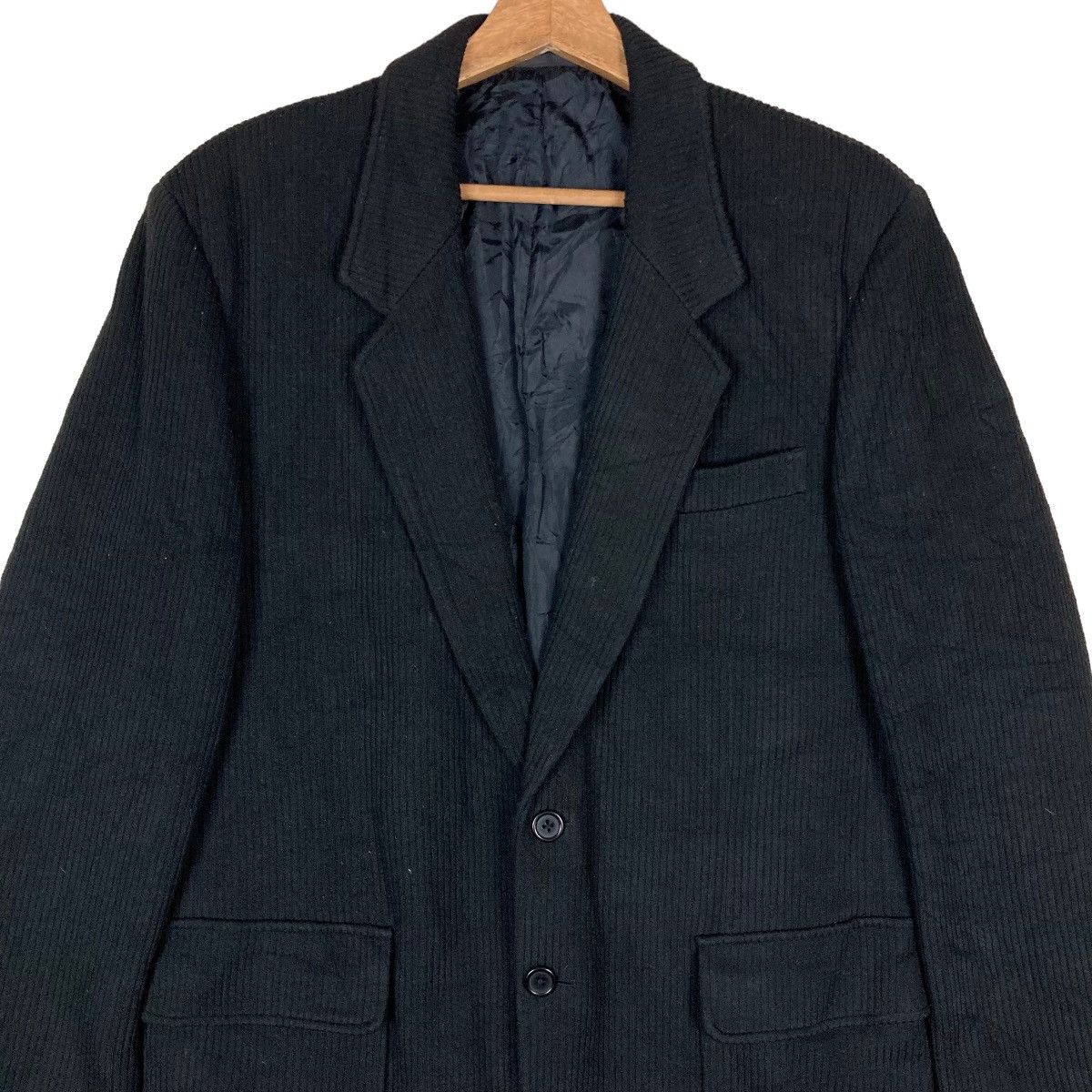 Vintage Vintage Cinzia Pierucci Flat Button Coat Blazer Jacket Size US L / EU 52-54 / 3 - 2 Thumbnail