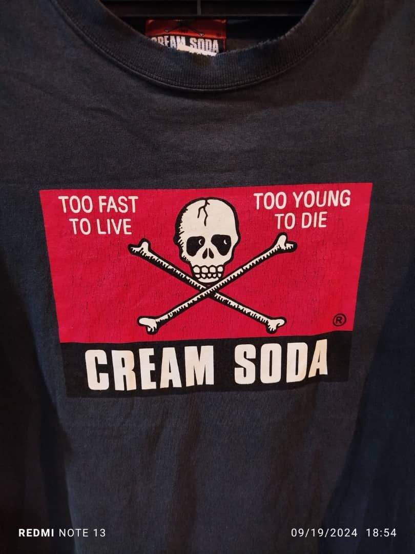 Japanese Brand × Vintage cream soda tee vintage Size US L / EU 52-54 / 3 - 2 Thumbnail