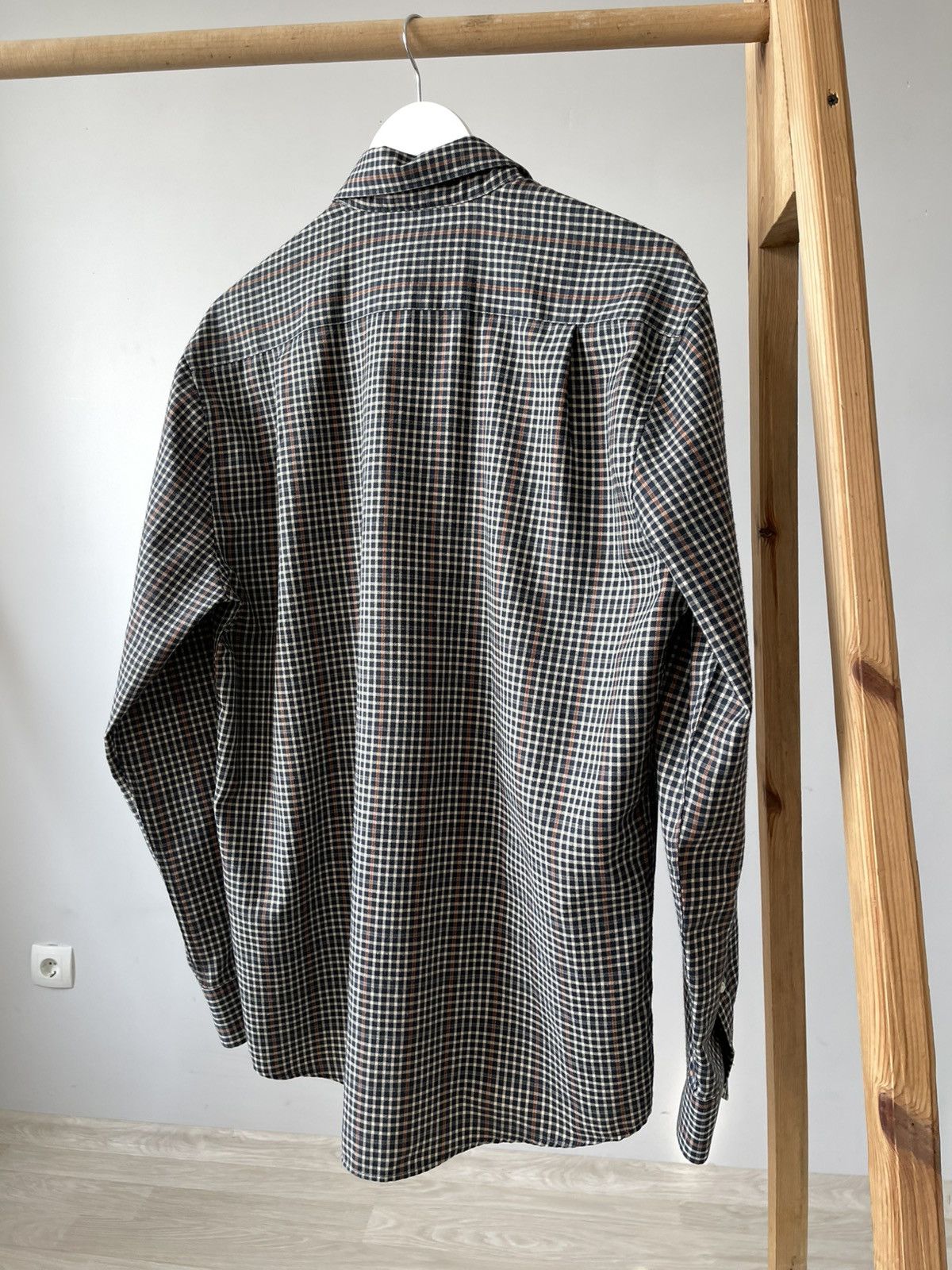 Barbour Barbour AW22 Henderson Thermo Weave Checkered Twill Shirt Size US M / EU 48-50 / 2 - 12 Thumbnail