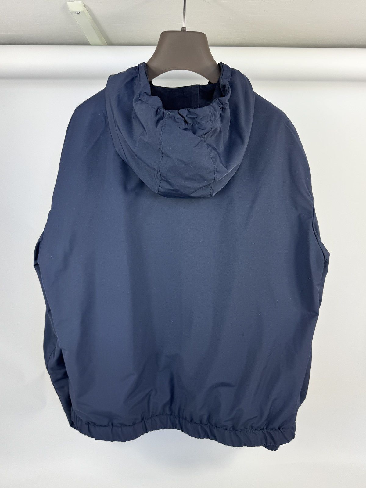 Eleventy Hooded Regular-Fit Suede Reversible Jacket Size US XL / EU 56 / 4 - 4 Thumbnail