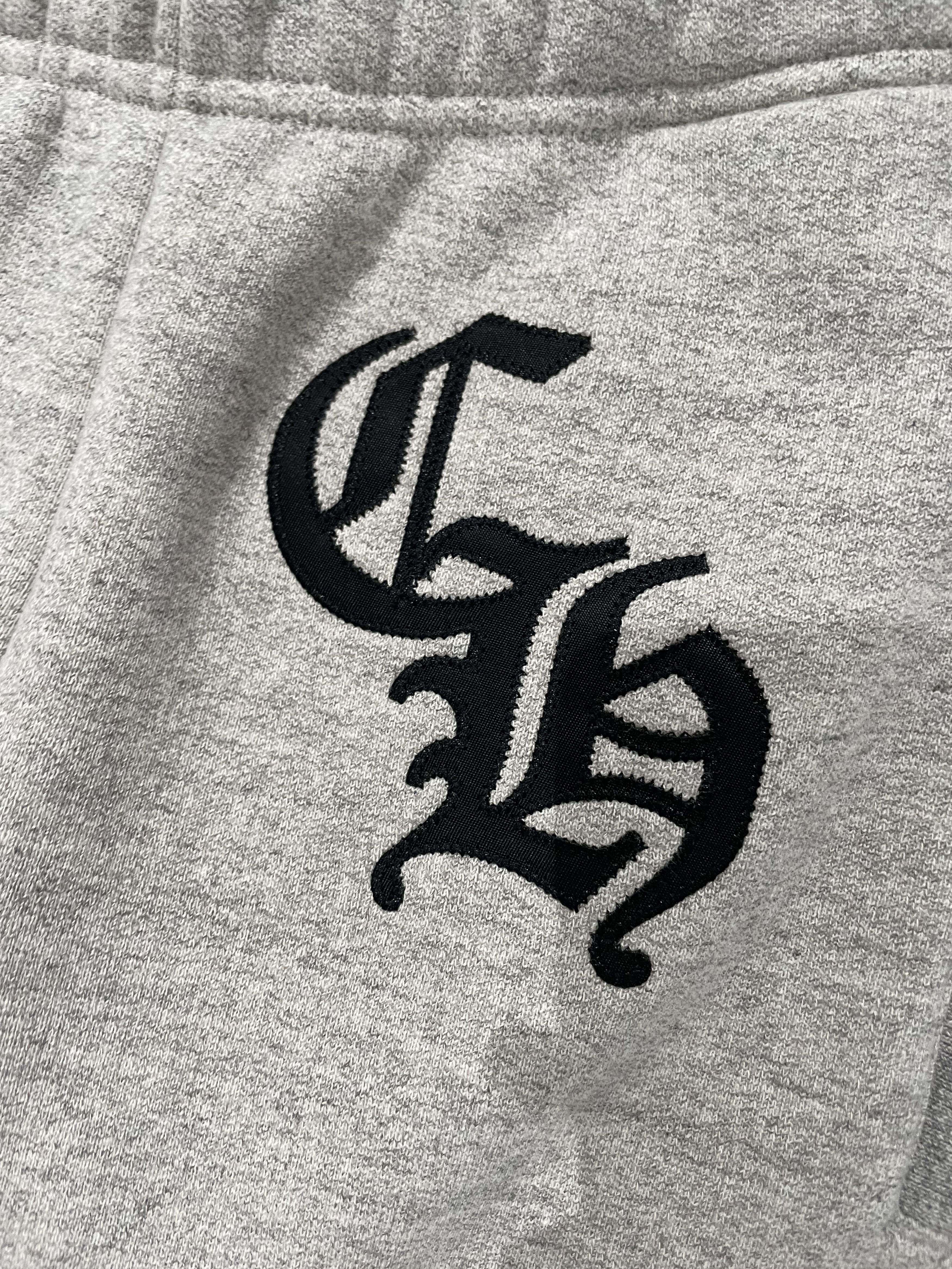 Chrome Hearts Chrome Hearts CH Logo Grey Sweatpants Size US 29 - 5 Thumbnail