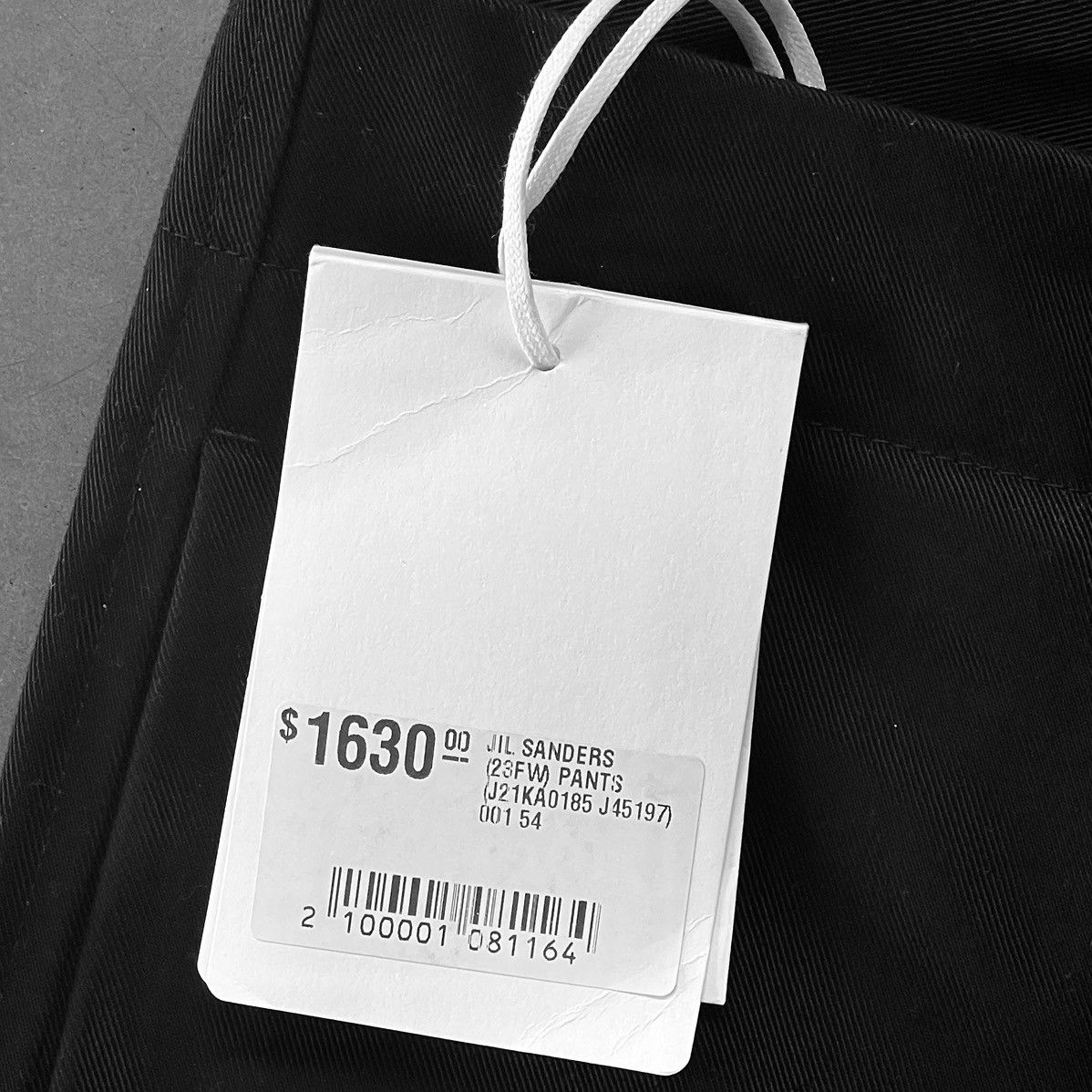 Jil Sander ZIP UP WIDE LEG COTTON TROUSERS - F/W 2023 - NEW WITH TAGS Size US 38 / EU 54 - 18 Thumbnail