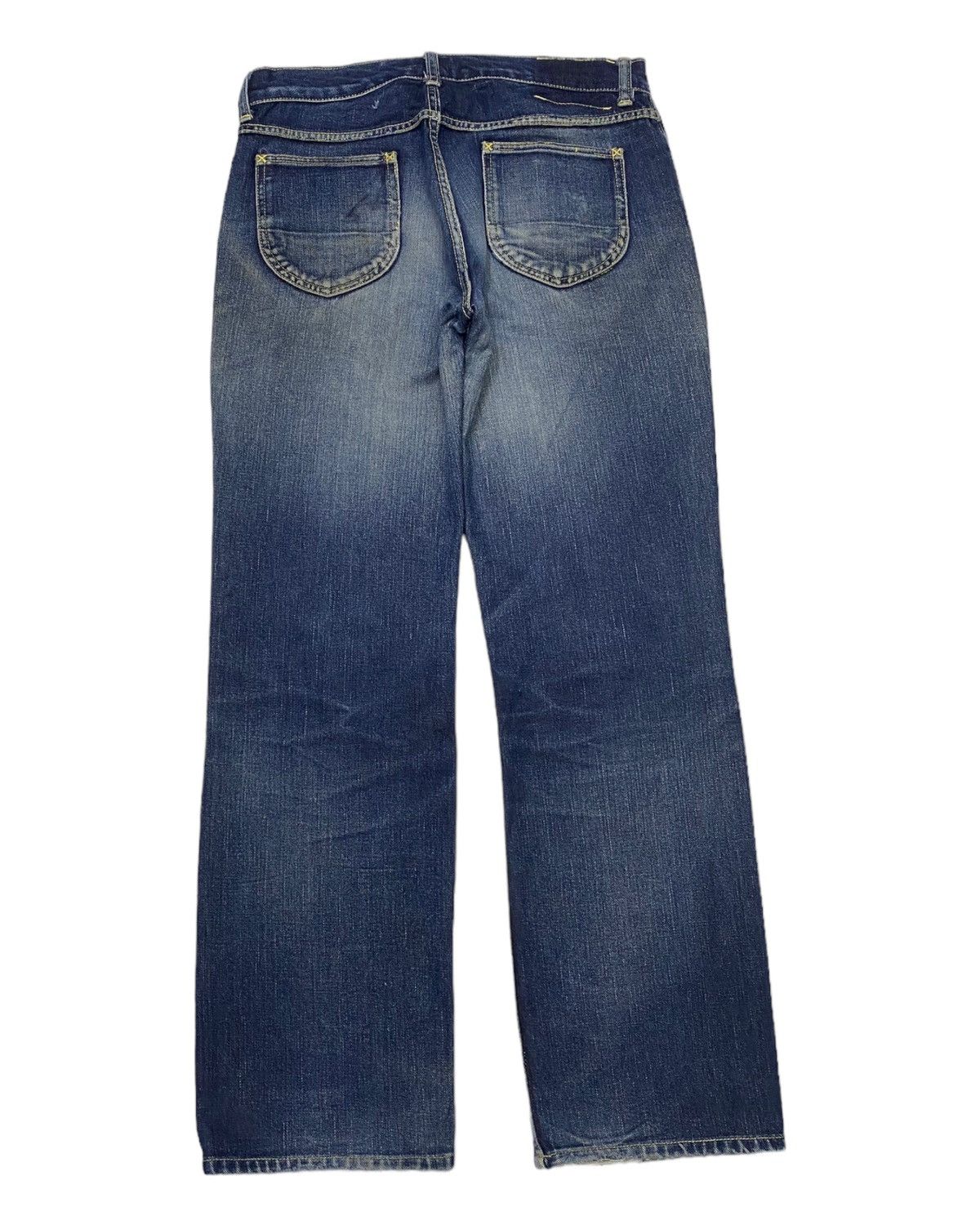 Denime × Japanese Brand Vintage Denime Distressed Denim Jeans Size US 31 - 4 Thumbnail
