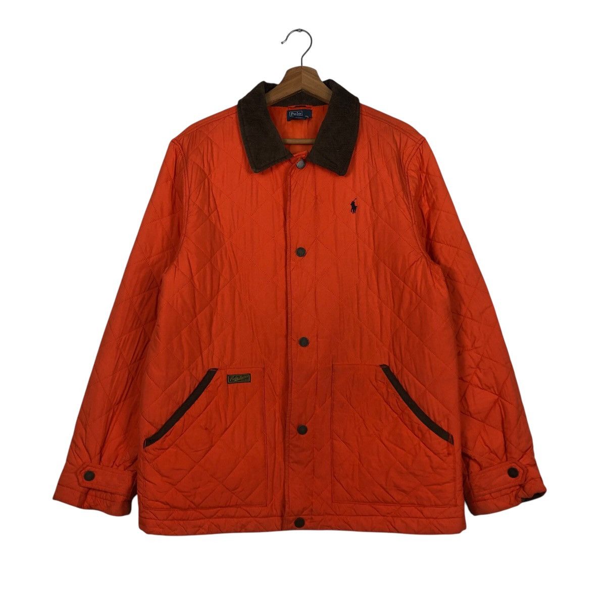 Polo Ralph Lauren Vintage Chore Button Jacket Polo Ralph Lauren Quilted Style Size US XL / EU 56 / 4 - 2 Thumbnail