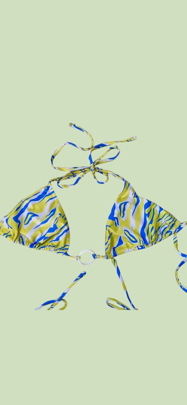 Other 💛 Yellow & blue bikini set 🩵 Size L / US 10 / IT 46 - 4 Thumbnail
