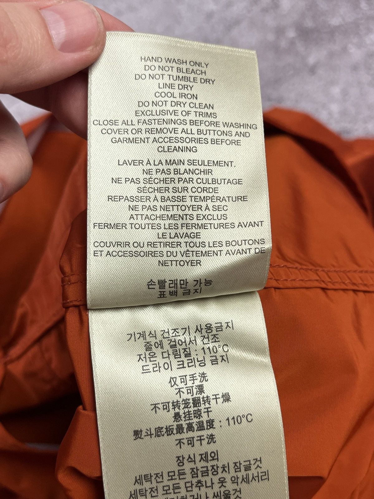 Burberry Burberry Brit Orange Trench Coat Nova Check Lightweight Size S / US 4 / IT 40 - 17 Thumbnail