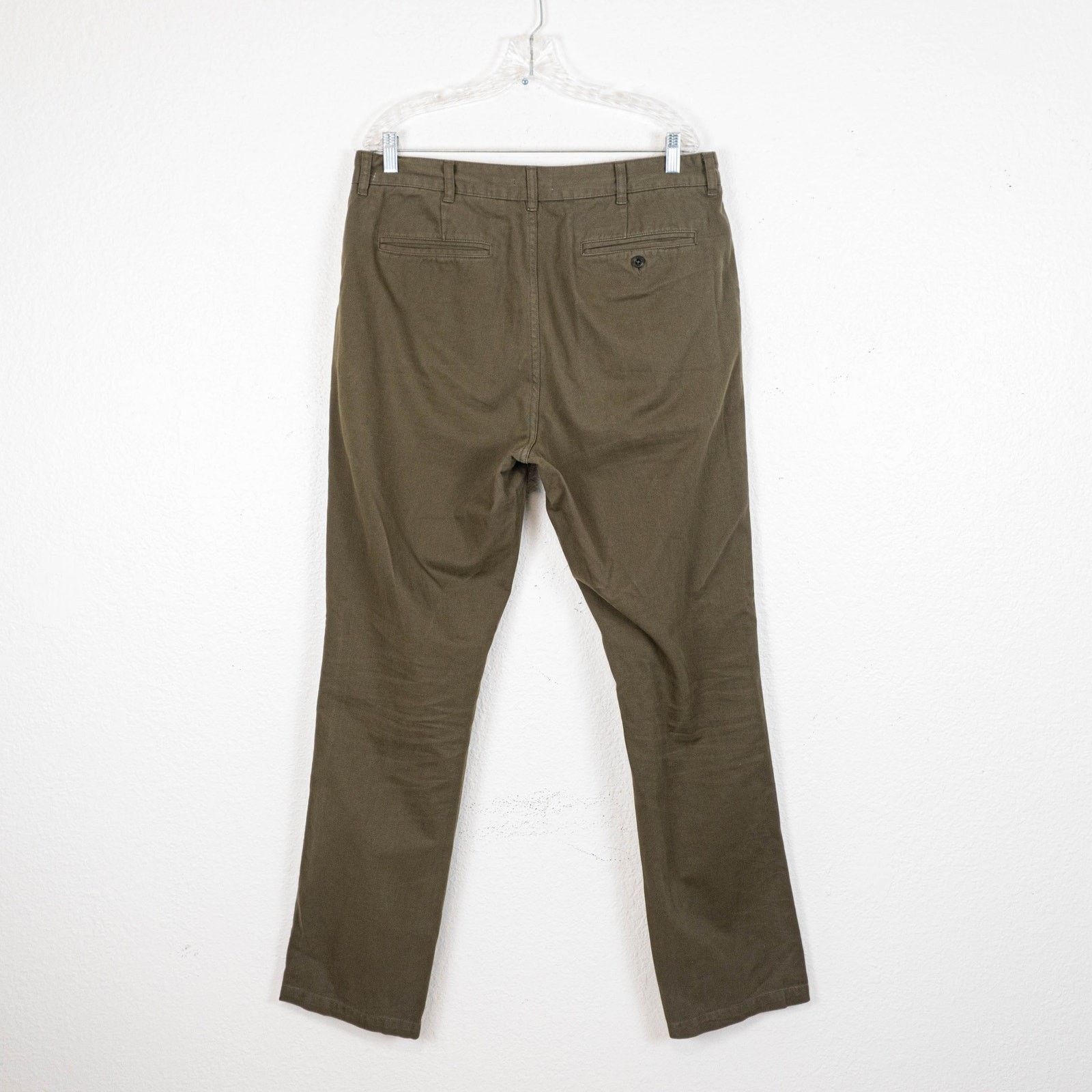 Taylor Stitch Taylor Stitch The Democratic Foundation Pants Olive 36x34 Size US 36 / EU 52 - 3 Thumbnail
