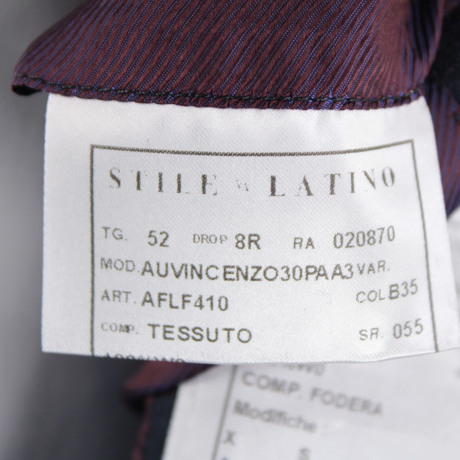 Other Stile Latino Suit Size US 42 Regular in Blue Size 42R - 9 Thumbnail
