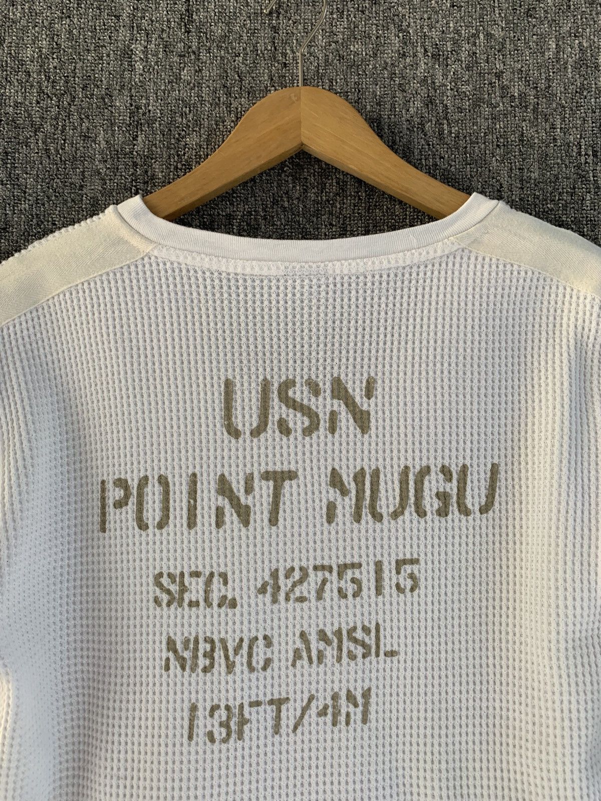 Avirex Avirex USN Point Mugu White Shirt Size US L / EU 52-54 / 3 - 8 Thumbnail