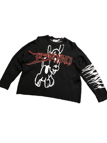 Weekday Vintage Weekday Big Y2K Logo Sweater Size XS Size XS / US 0-2 / IT 36-38 - 1 Thumbnail