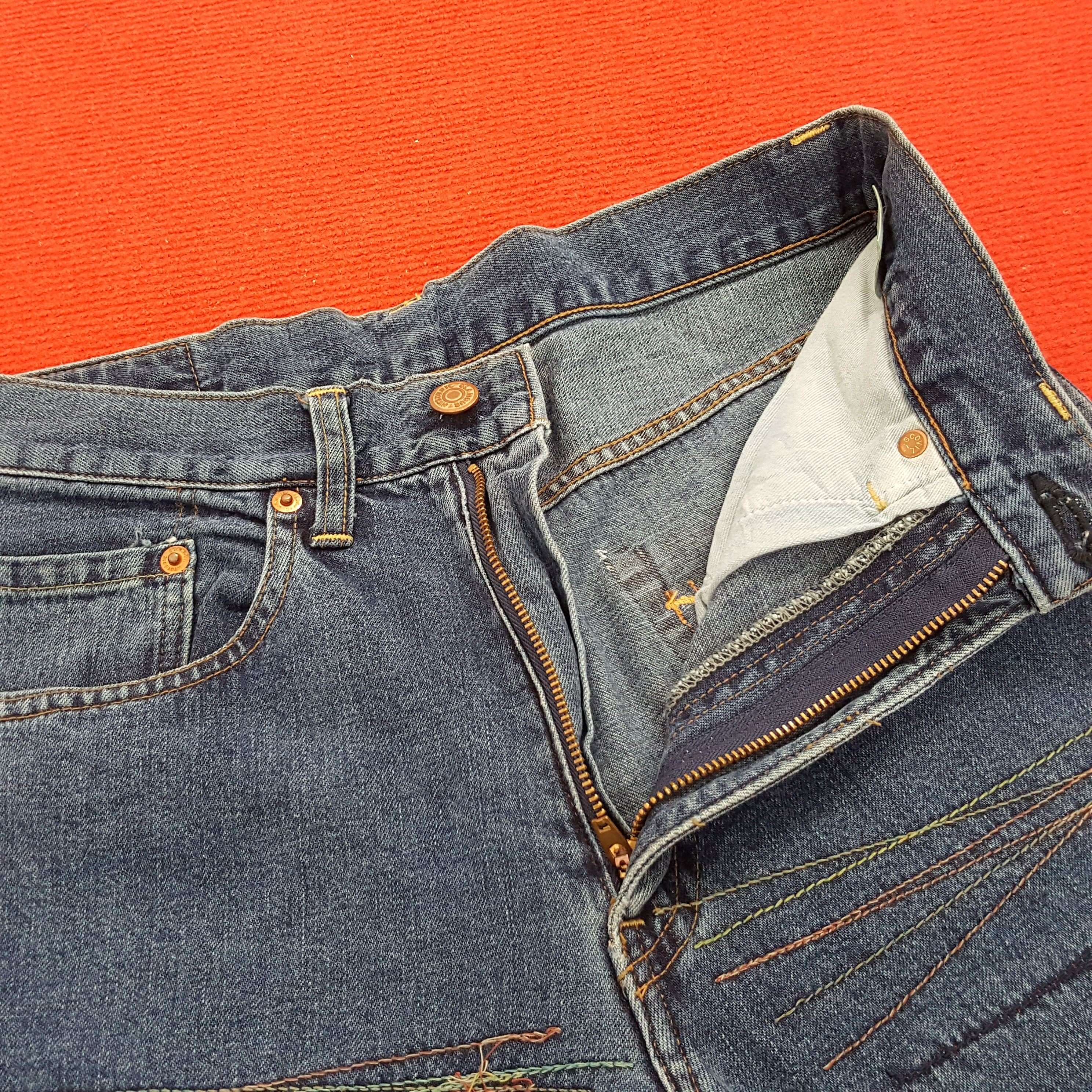 Hysteric Glamour Hysteric Glamour Kinky Jeans Rare Fashion Design Style Jeans Size US 27 - 12 Thumbnail