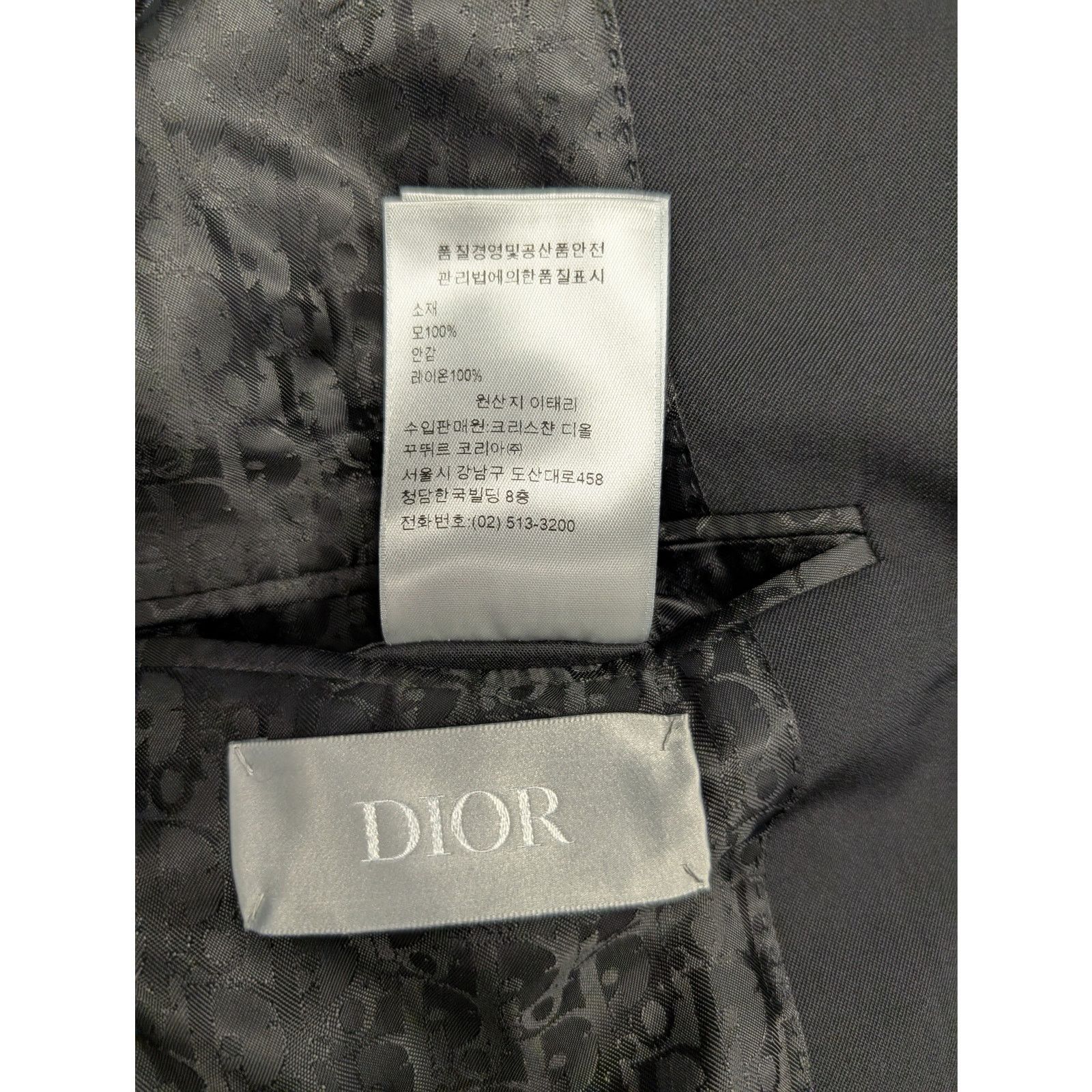 Dior o1rshd1 Blazer Light Jacket in Black Size US S / EU 44-46 / 1 - 17 Thumbnail