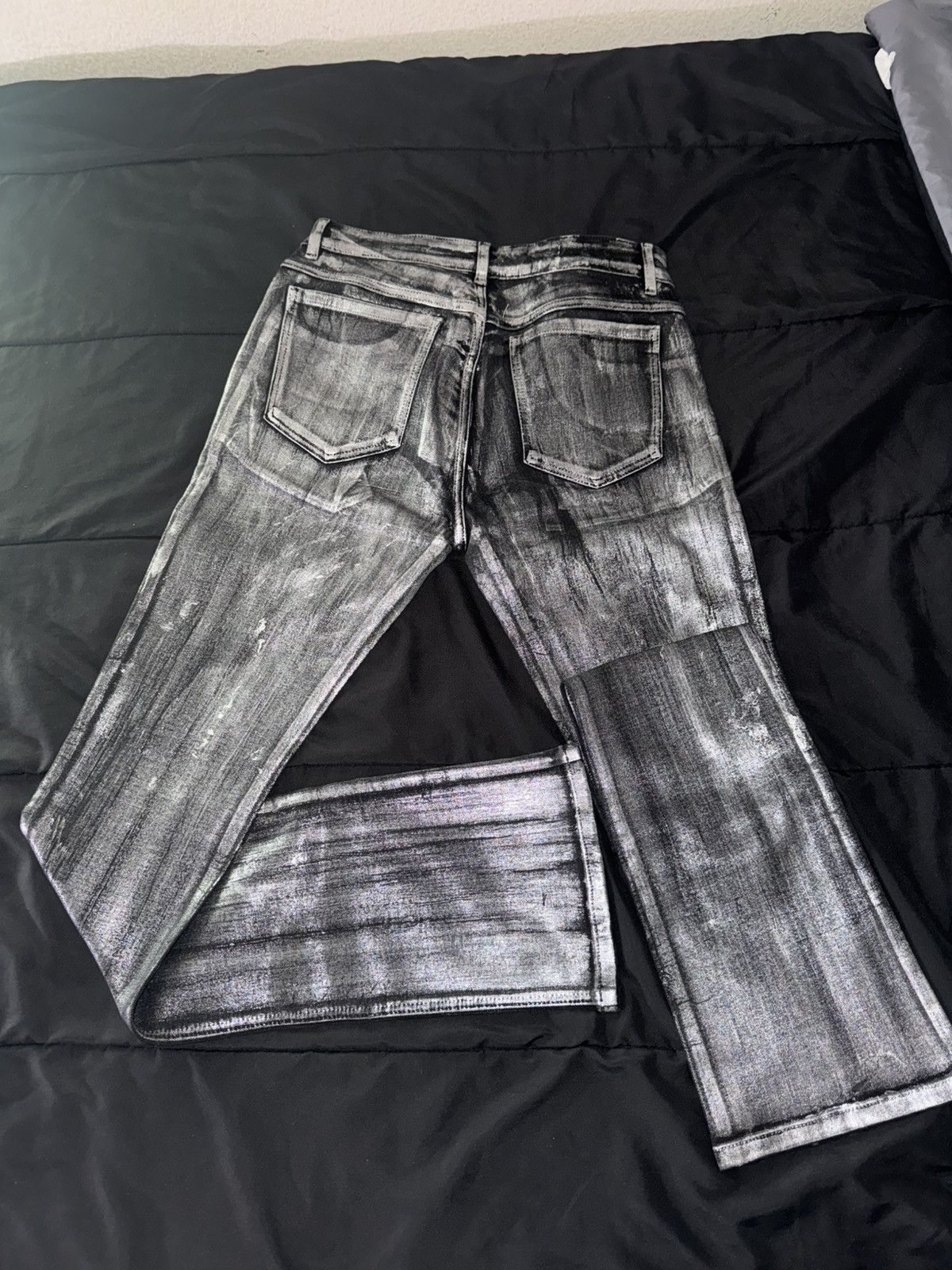 NYRVA NYRVA Black/Chrome Wax Denim Size US 32 / EU 48 - 3 Thumbnail