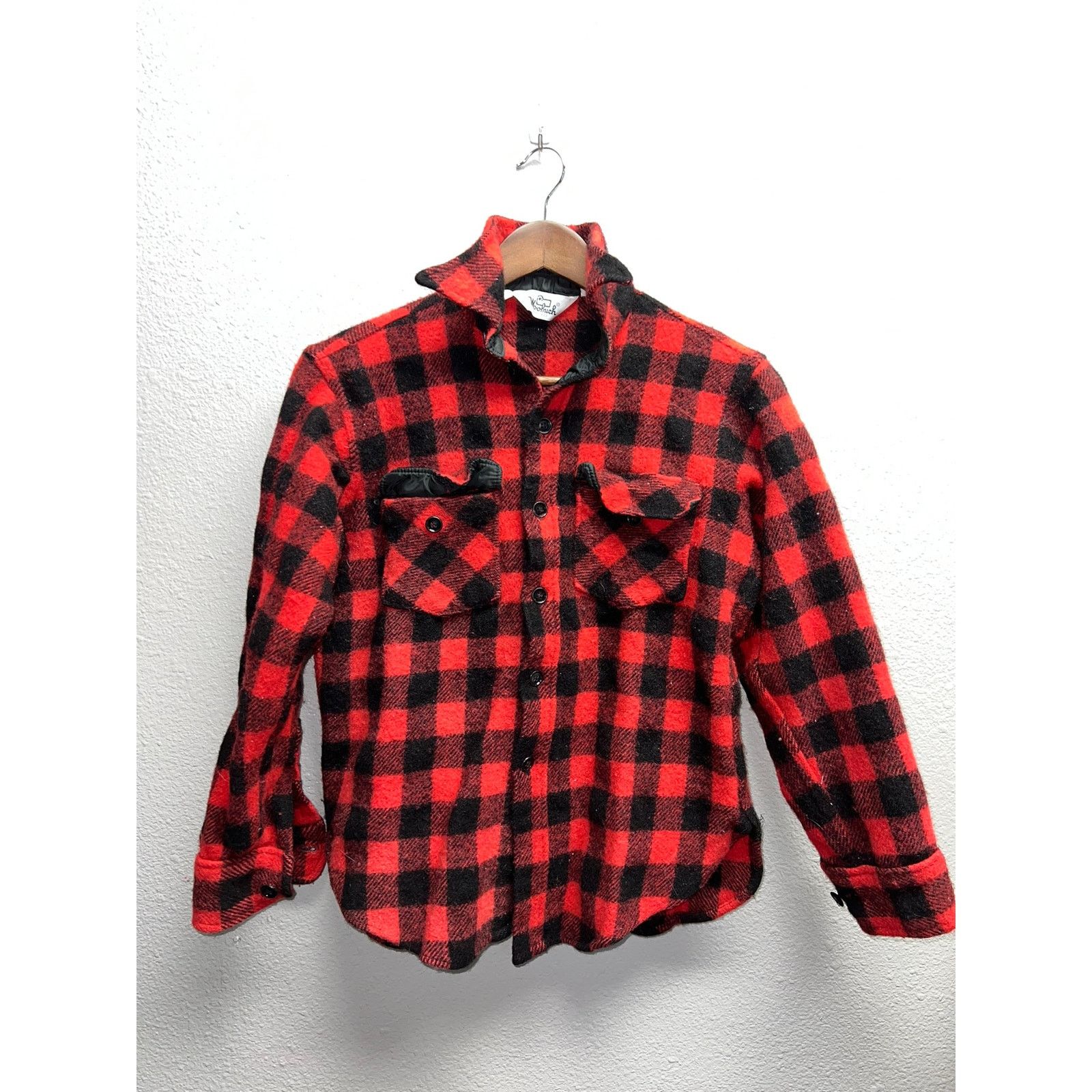 Woolrich Woolen Mills Womens Vintage Woolrich Buffalo Flannel Shirt Wool VTG 80s M Size M / US 6-8 / IT 42-44 - 1 Thumbnail
